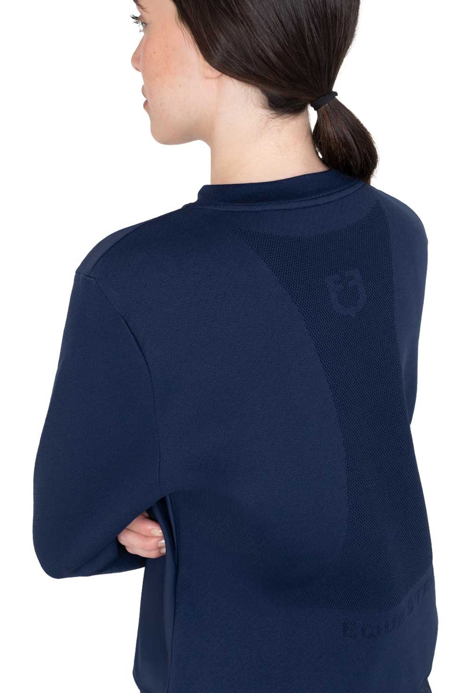 Equestro SS2026 Women's Nylon-Knit Seamless Sweatshirt Women’s Riding Clothing