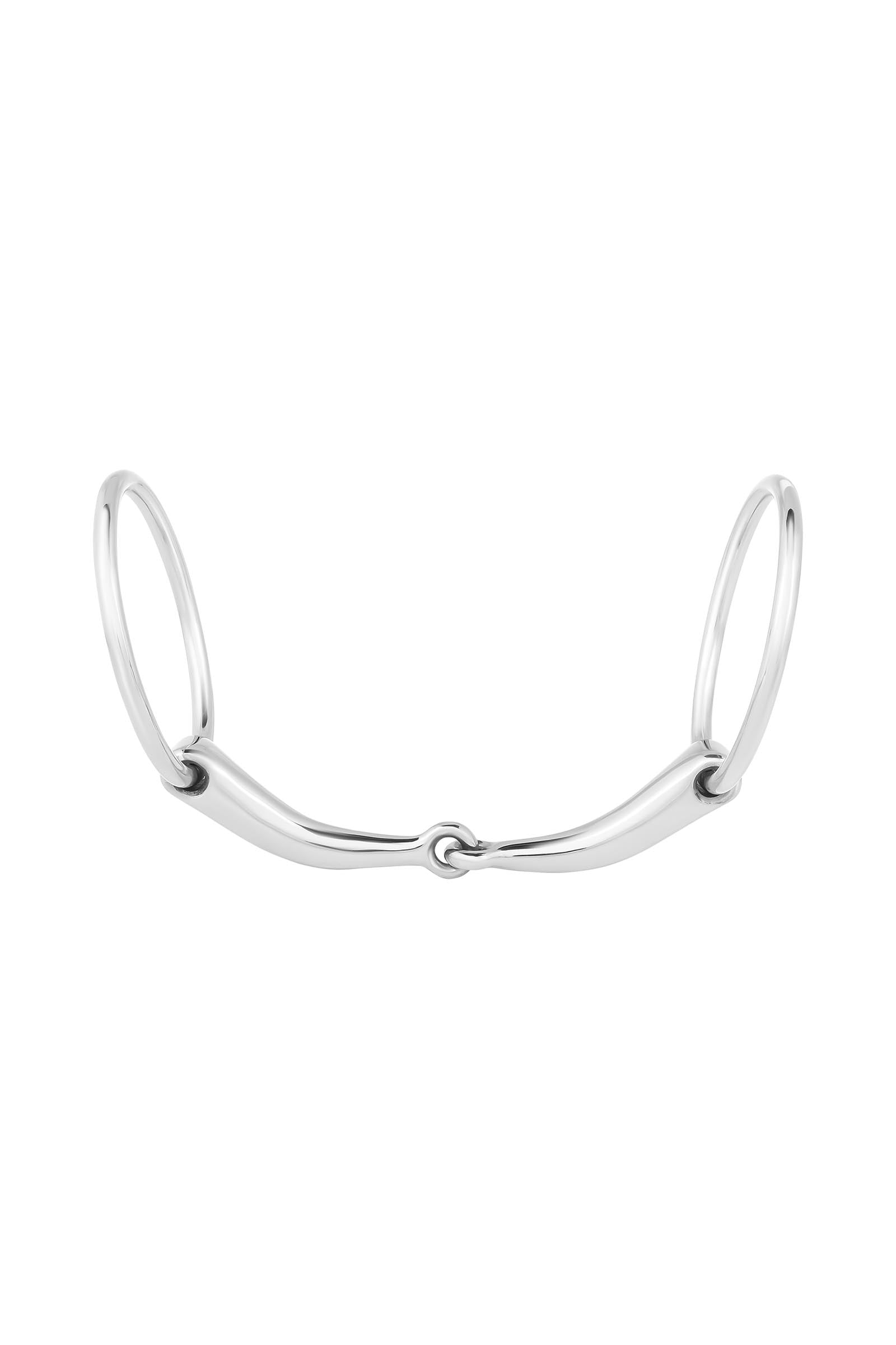 Waldhausen Snaffle Bit Anatomical, Single Jt., Stainless St., 14 mm Horse Bits
