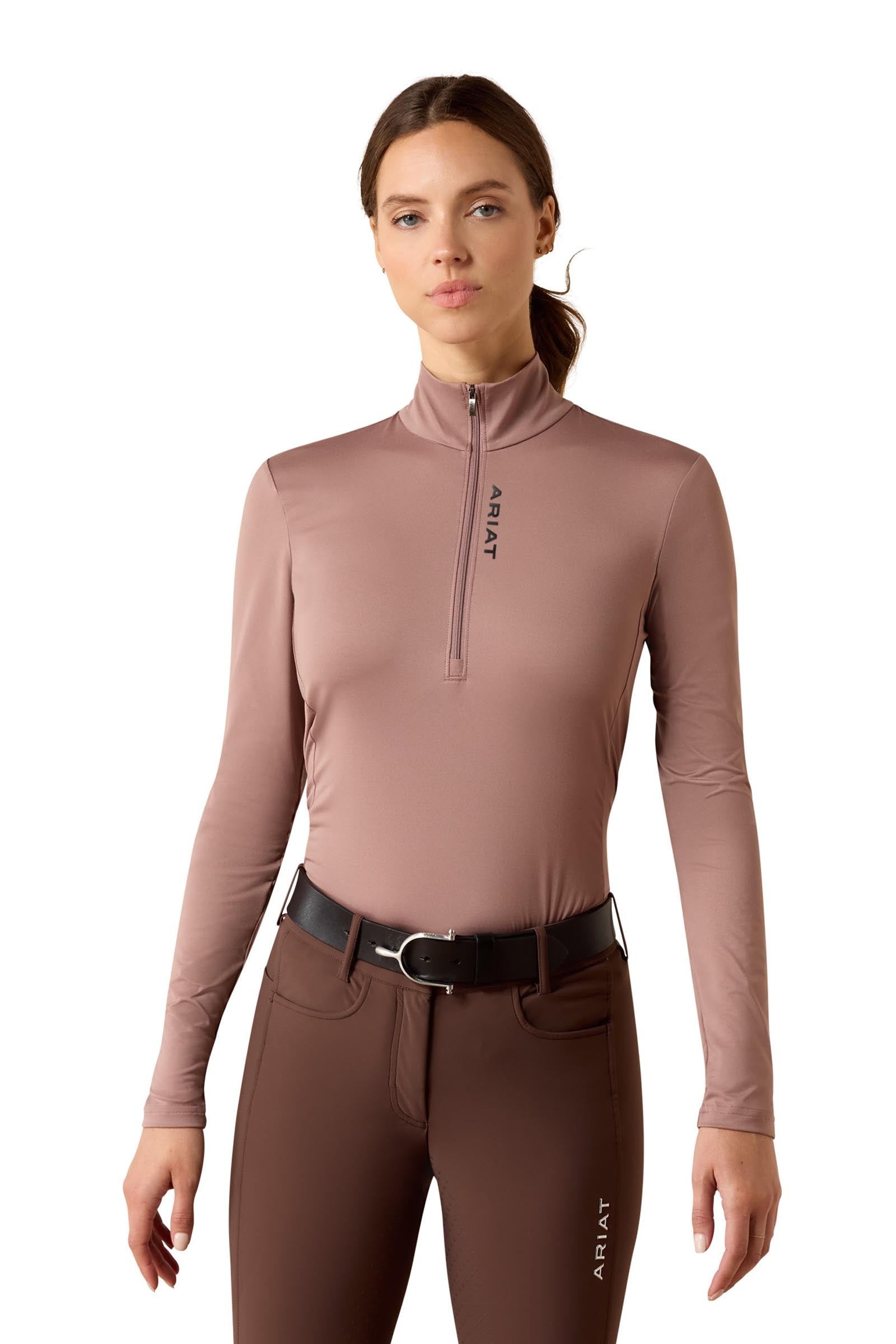 Ariat Dam Lunaveil baselayer med 1/2-dragkedja Damridkläder