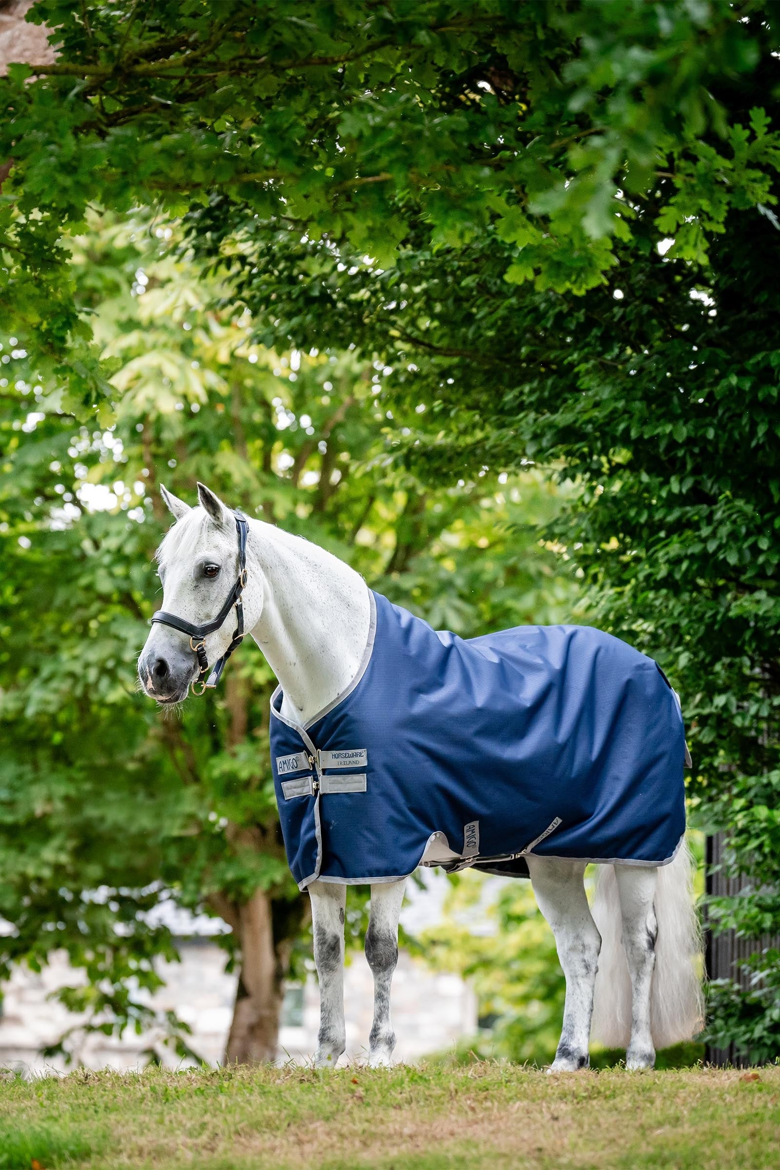 Horseware Amigo Ripstop 900D utetäcke med fleecefoder, 50 g Hästtäcken