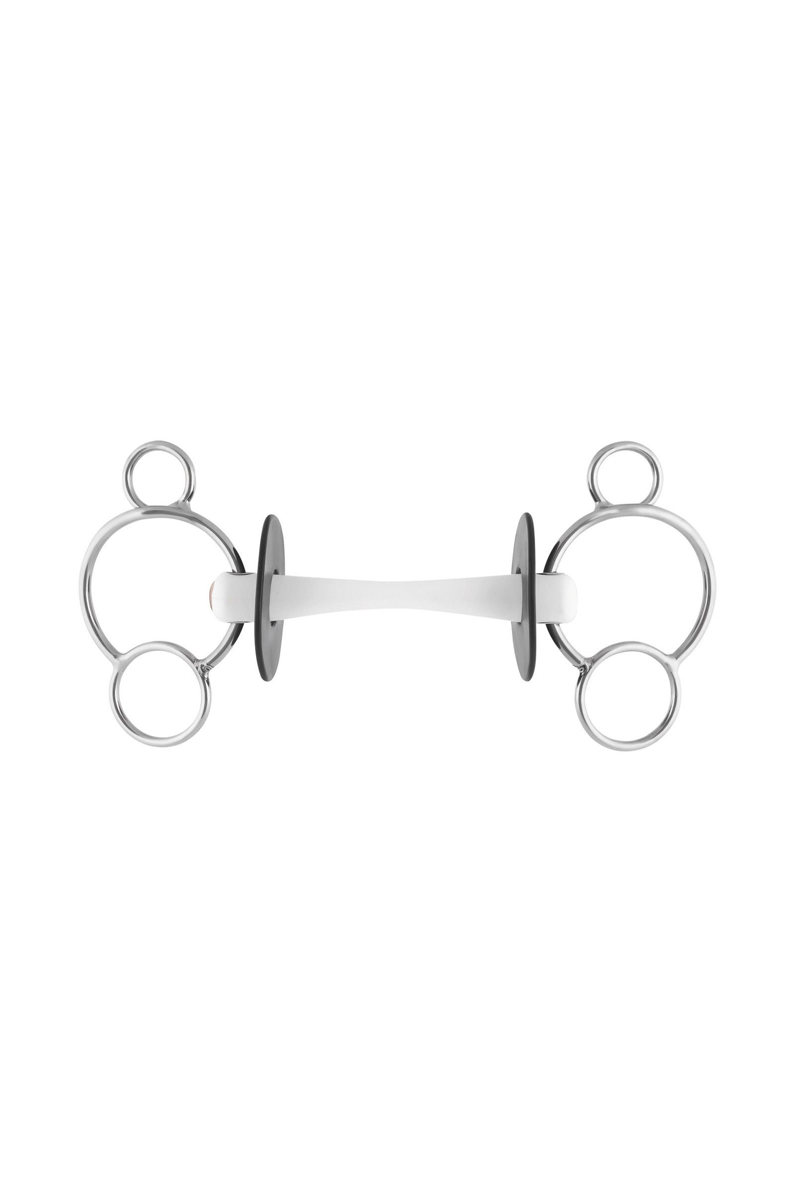 Sprenger Nathe 3-ringsbett 20 mm med flexibel, rak mundel (70 mm ringar) Bett