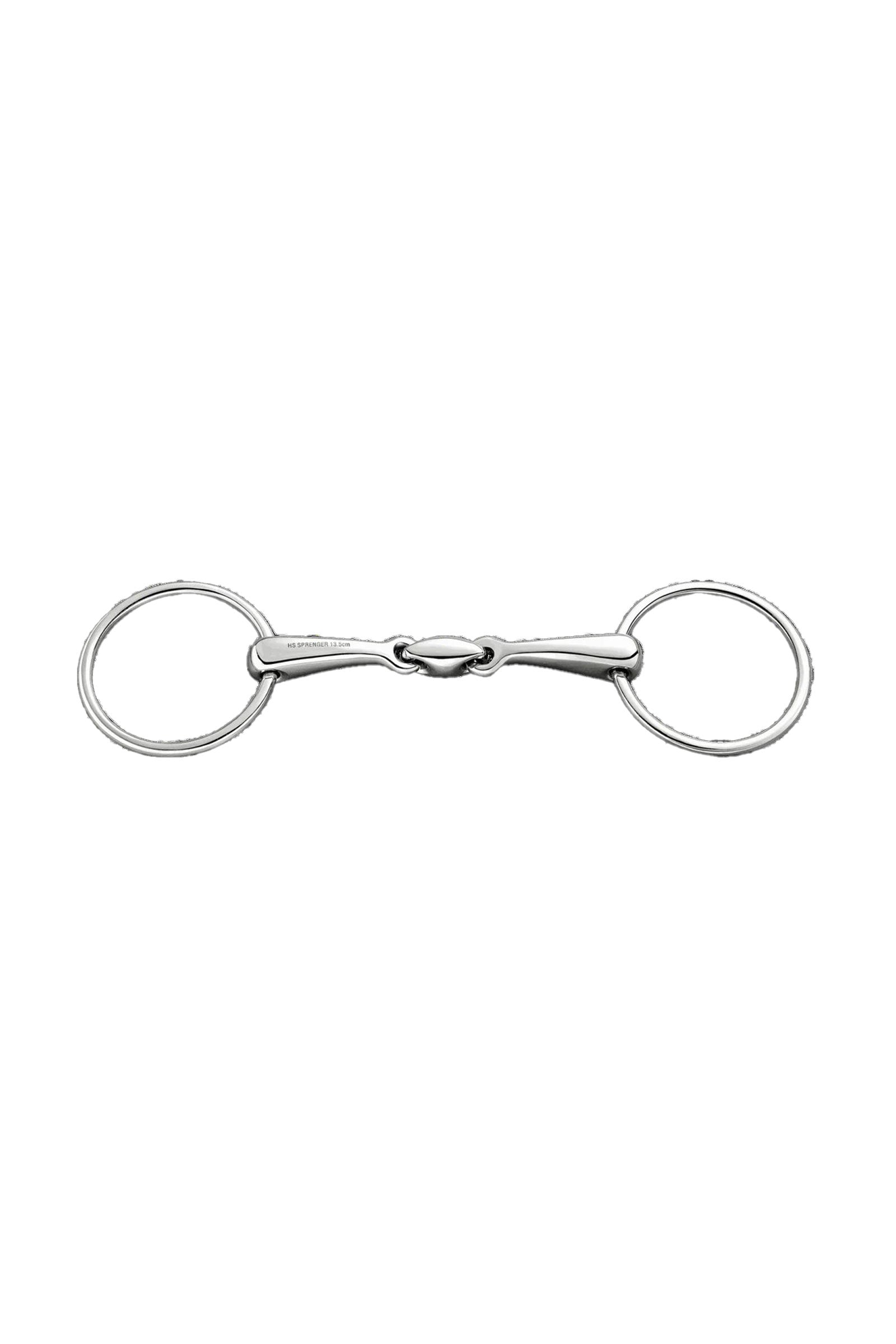 Sprenger Loose Ring Snaffle Bit, Double Jt. 18 mm, Stainless St. Horse Bits