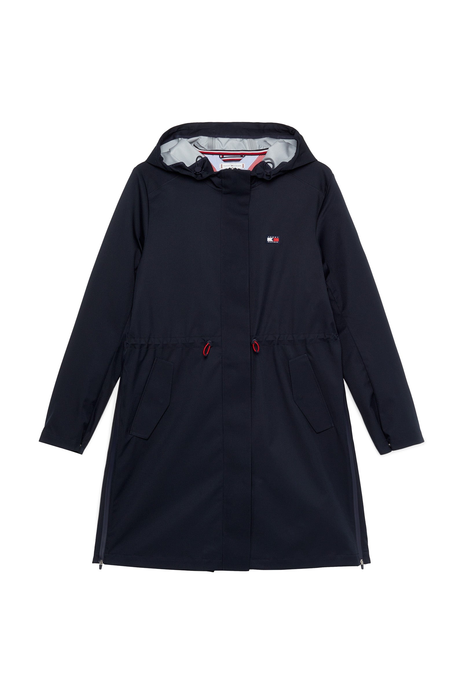 Tommy Hilfiger Equestrian Washington Lång Regnjacka Damridkläder
