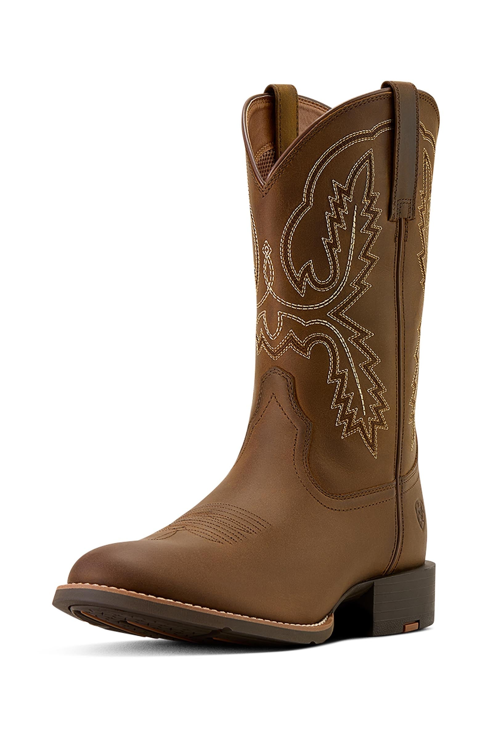 Ariat Herr Sport Stratten cowboy boots med bred tå Herridkläder