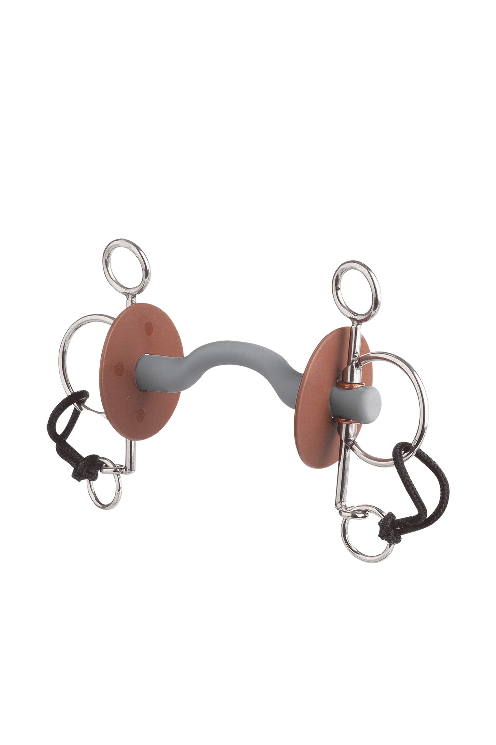 Waldhausen Beris Pelham Short, Tongue Port Snaffle Hard Bett