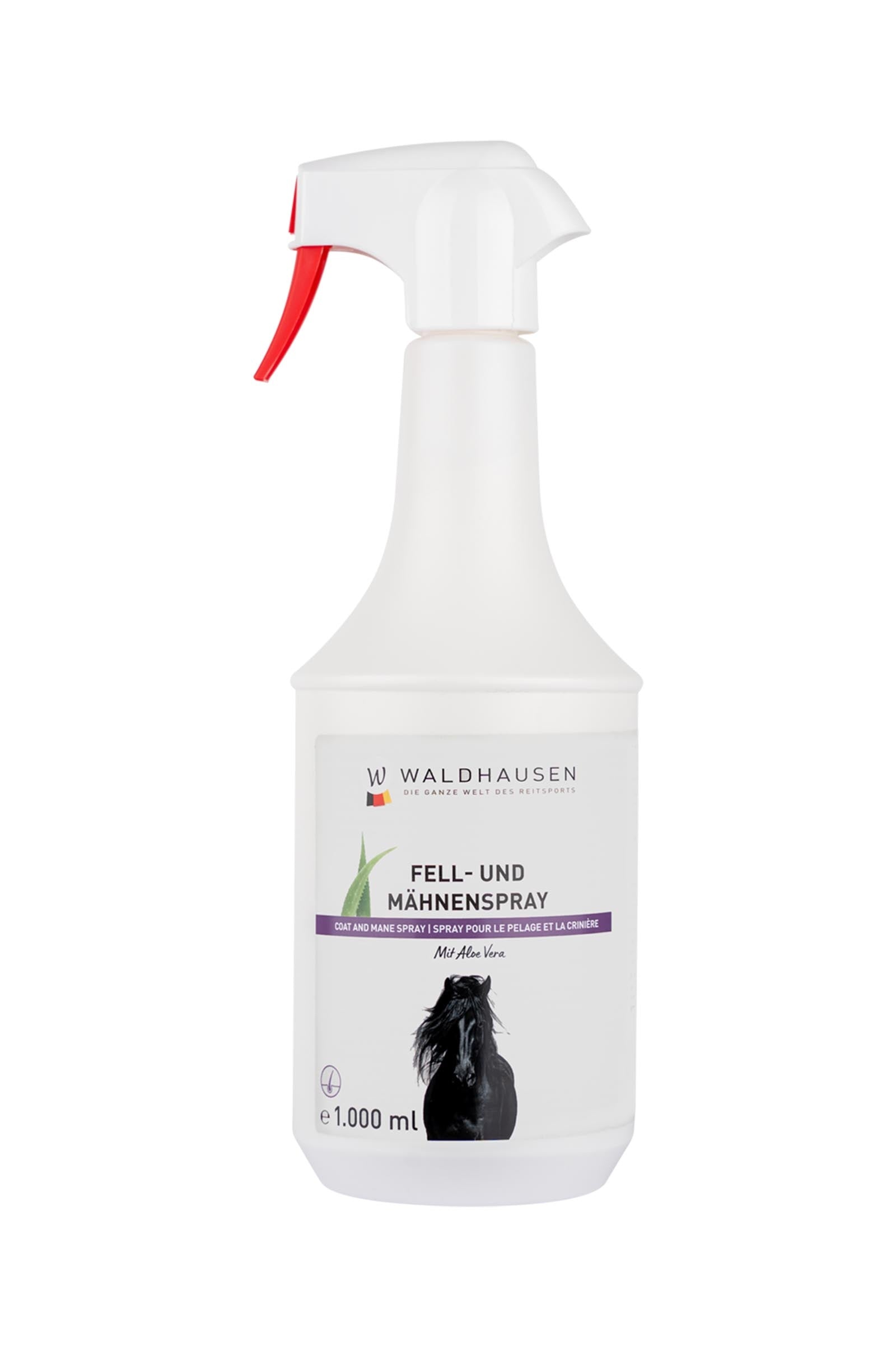 Waldhausen Mane & Tail Care Spray With Aloe Vera, 1 L Horse Health Care