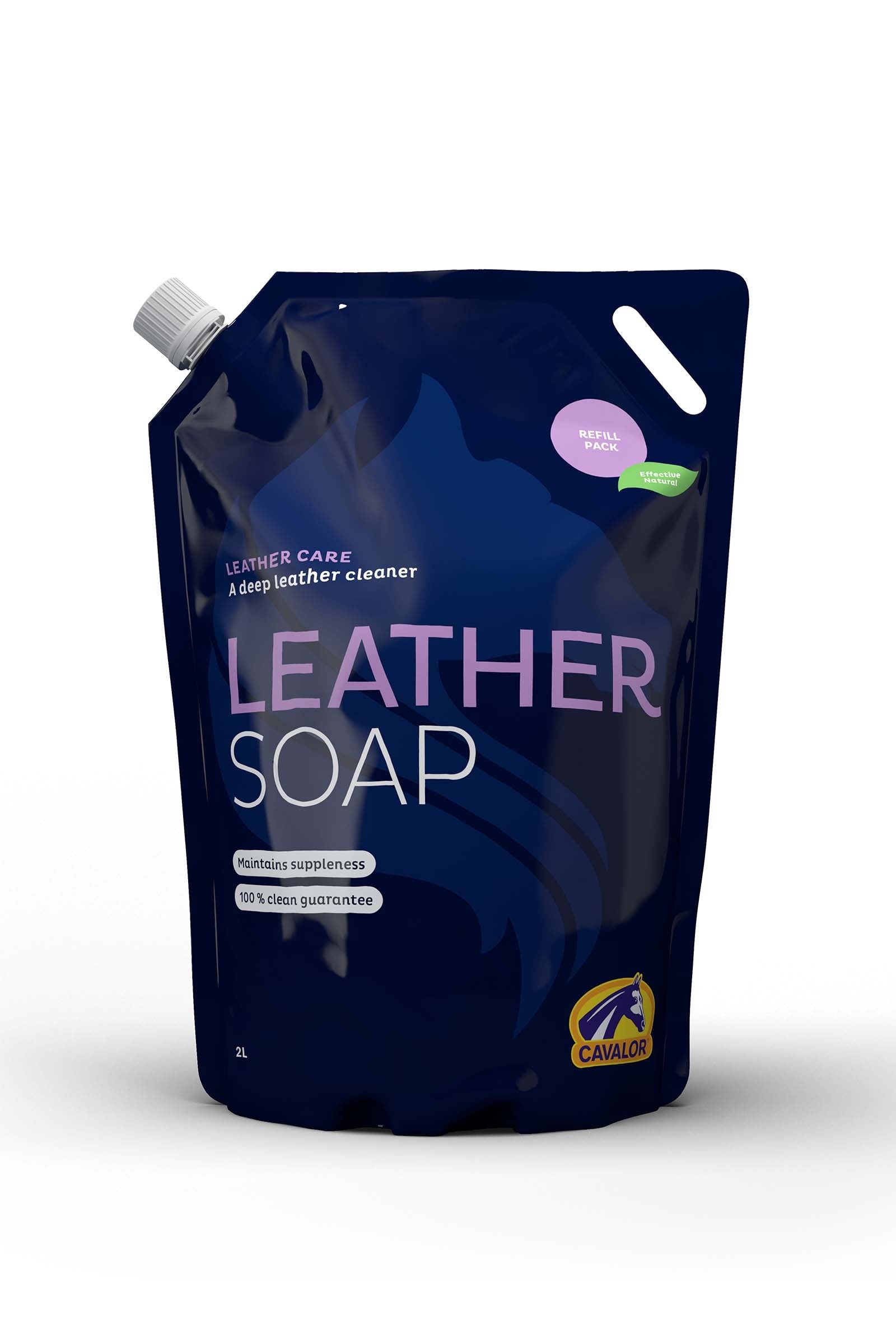 Cavalor Leather Soap Spray, lädervård, 2 L Hälsovård