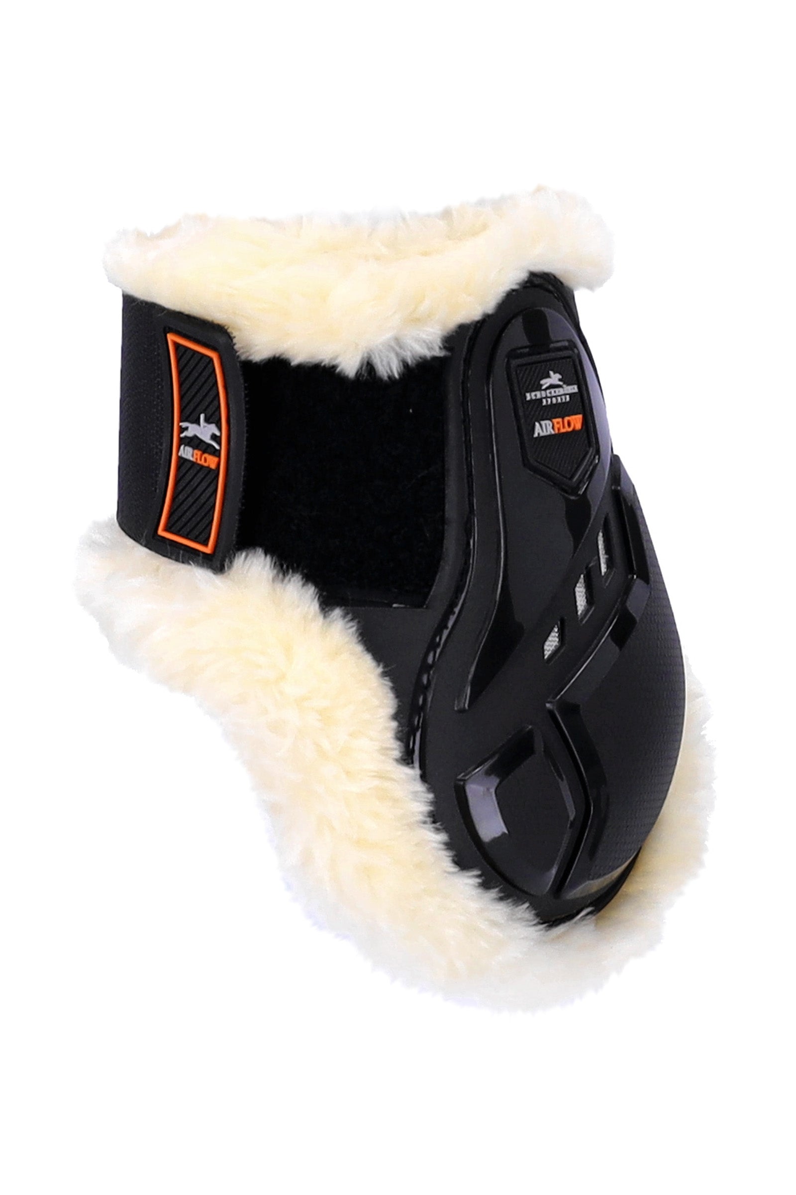 Schockemöhle Sports Air Flow Champion kotskydd med fuskpäls Leg Protection & Hoof Protection for Horses