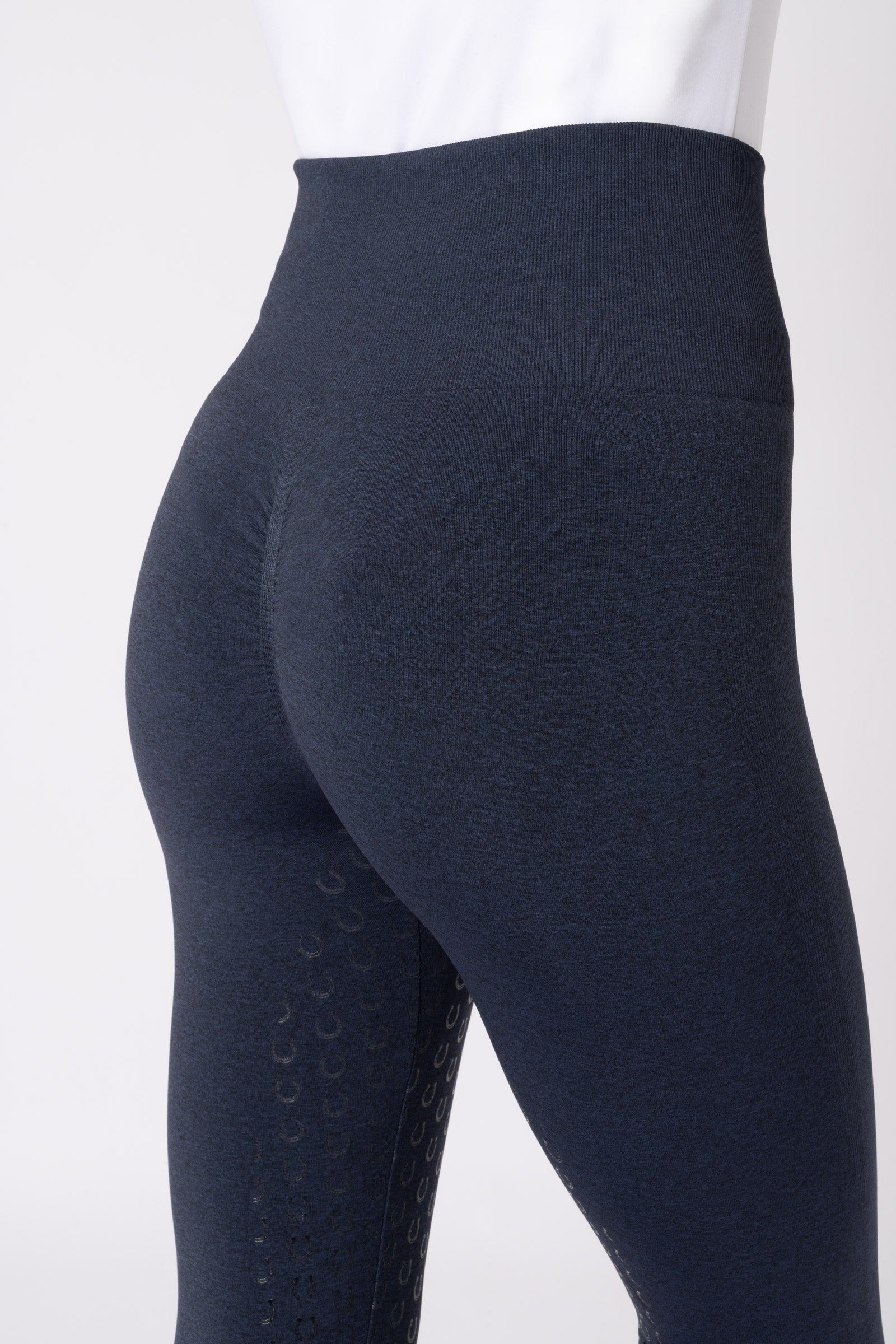 Horze Nessa Seamless Full Grip Scrunch Tights Womens Breeches