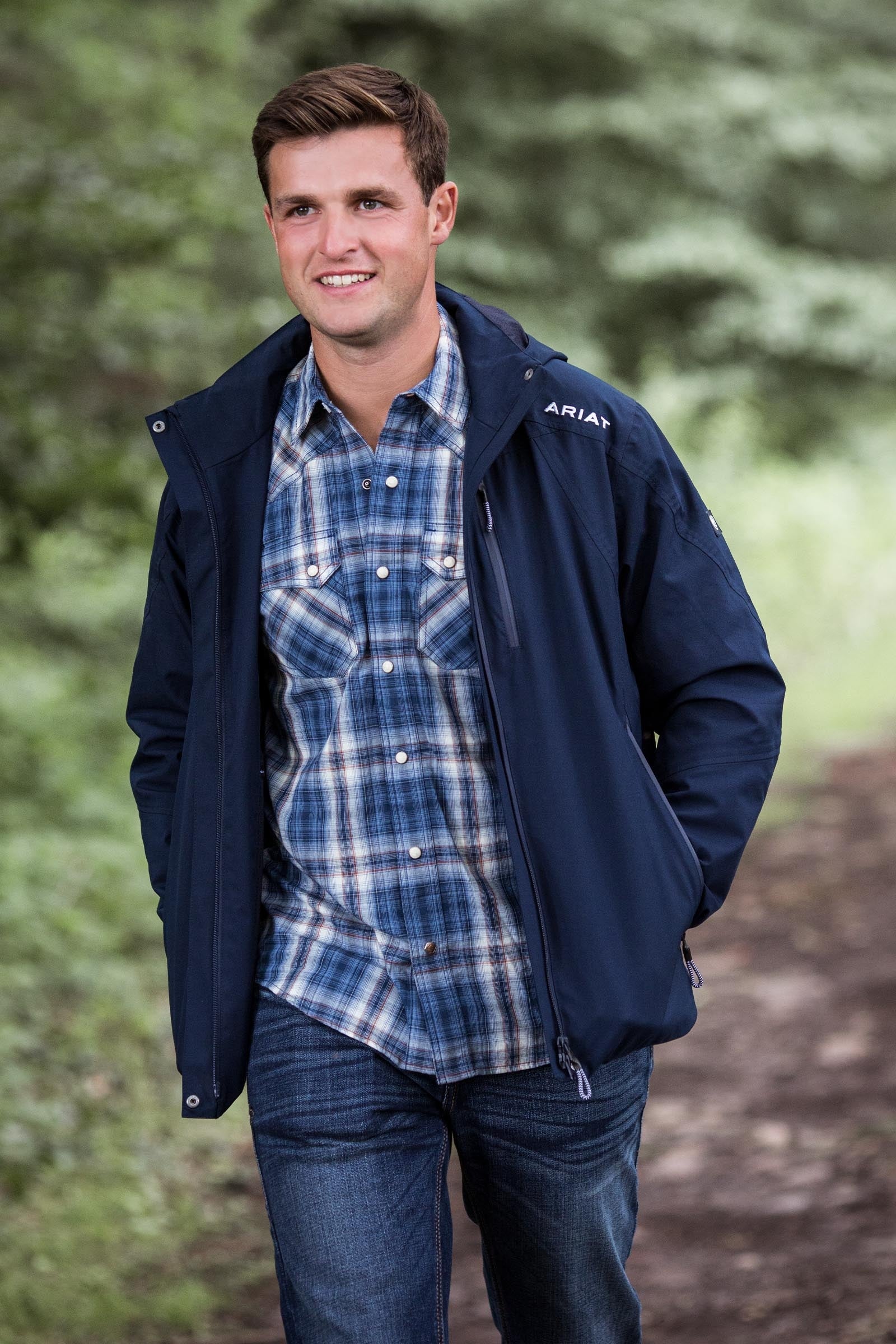 Ariat Coastal Men's Waterproof Jacket Mens Riding Clothing