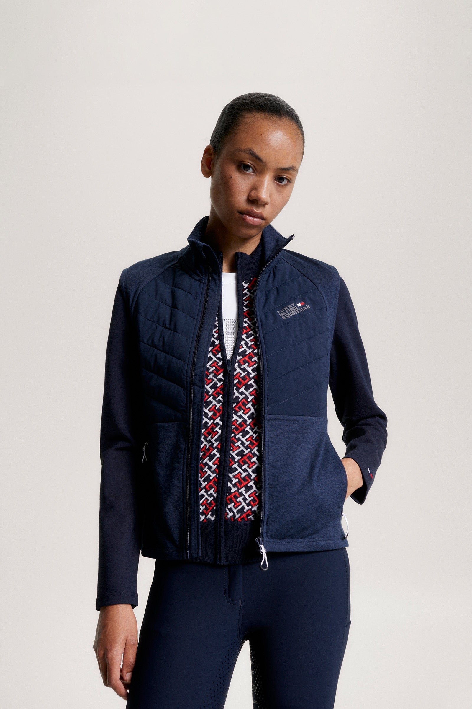 Tommy Hilfiger Equestrian Gramercy Insulated Women's Hybrid Vest Women’s Riding Clothing