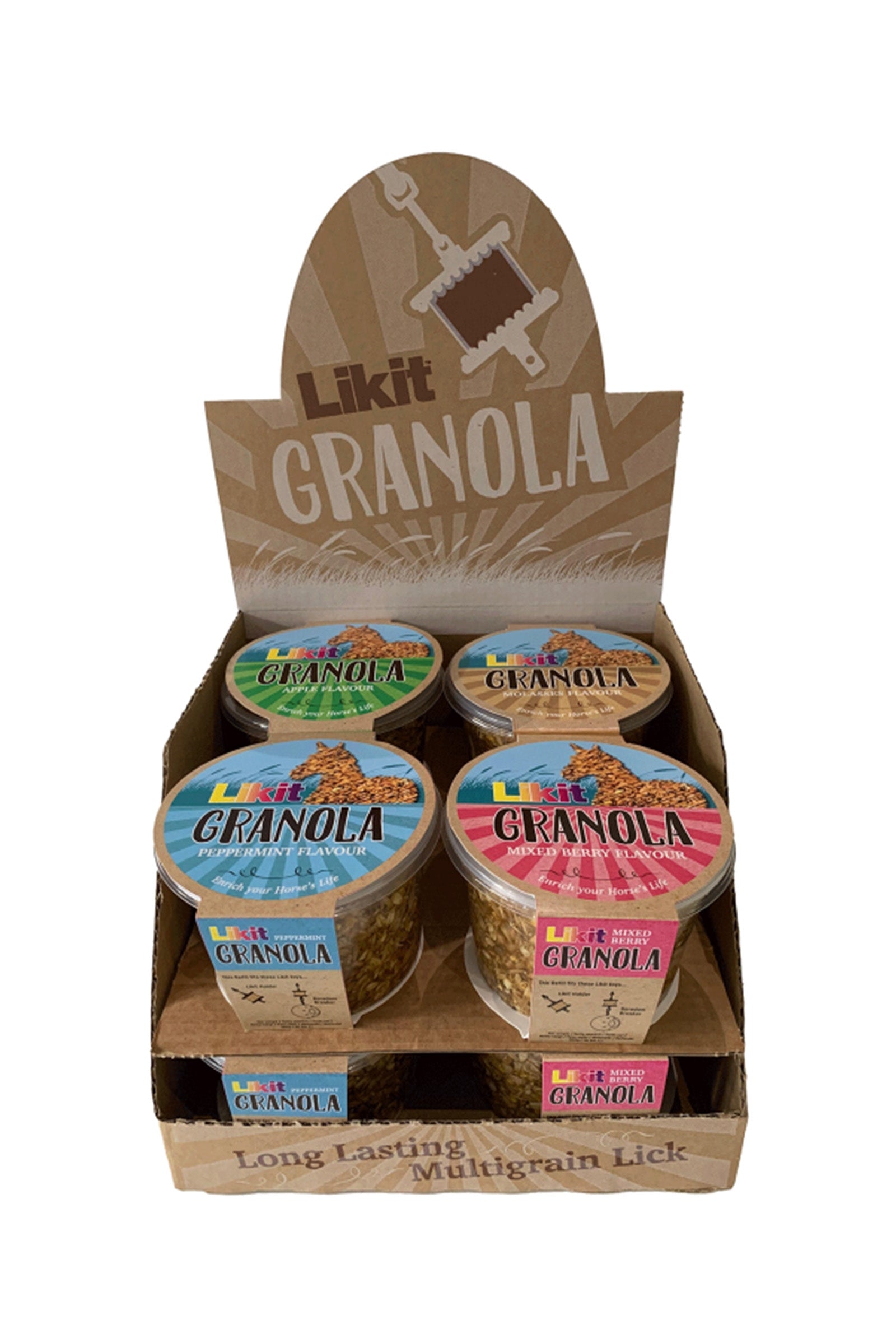 Likit Granola Assortment (8 st) Horse Feed & Nutrition