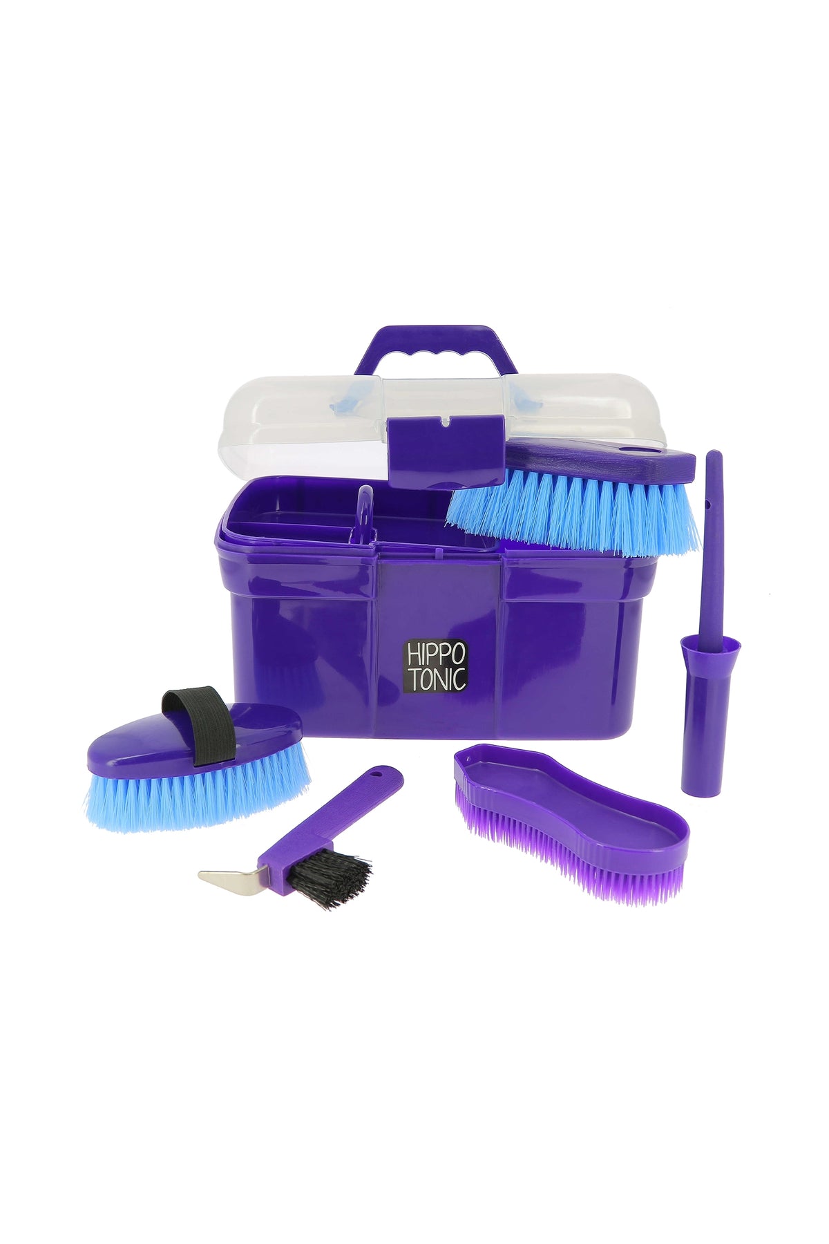 HIPPOTONIC utrustningslåda & Grooming Tools, set Ryktning