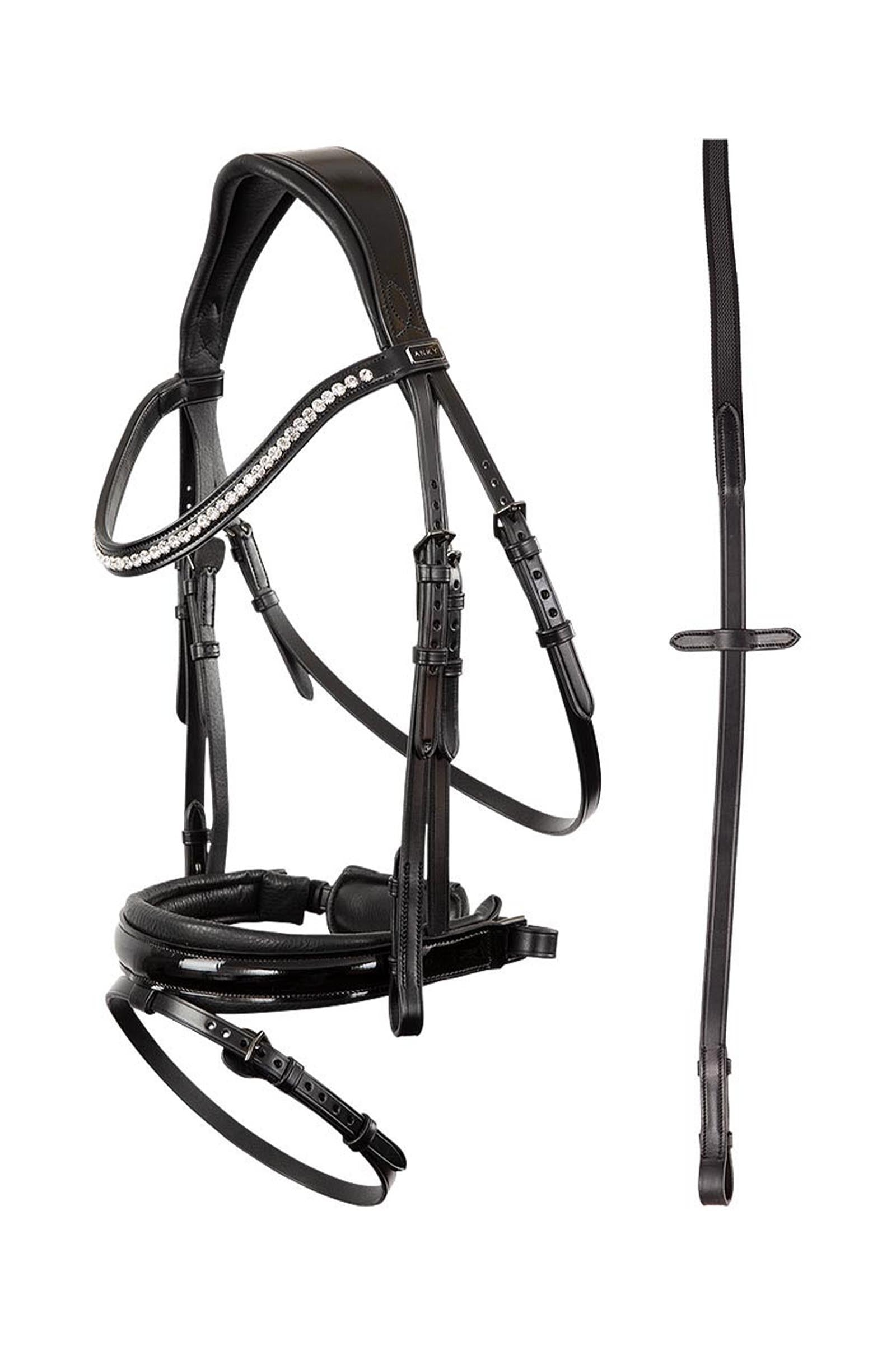 Anky ANKY Anatomic Bridle Patent Leather With Soft Padding Träns & Tyglar