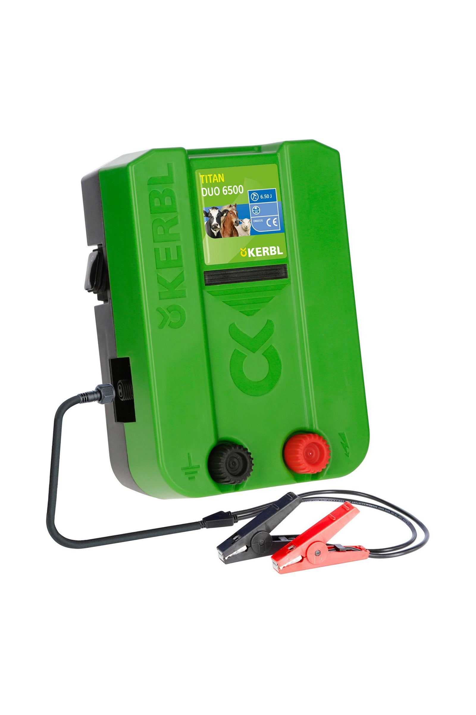 Kerbl TITAN DUO 6500 Elstängselaggregat 12V Elstängsel
