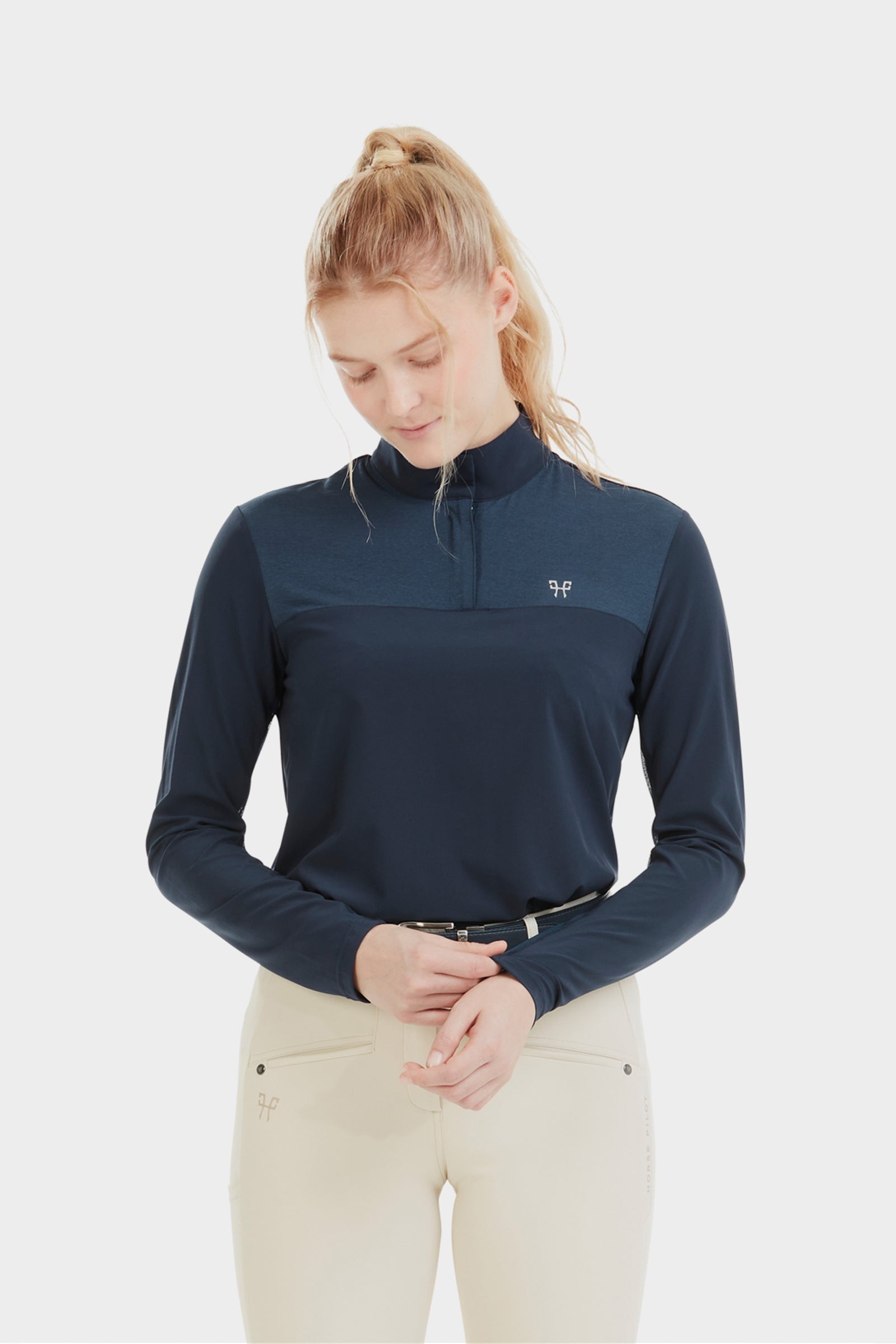 Horse Pilot Sunrise Damtröja Damridkläder