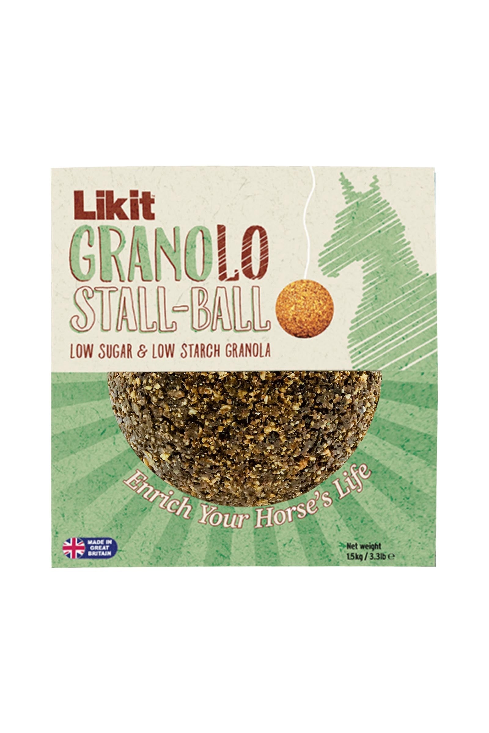 Likit Granola Boll Mindre Socker, 1,6 kg Horse Feed & Nutrition