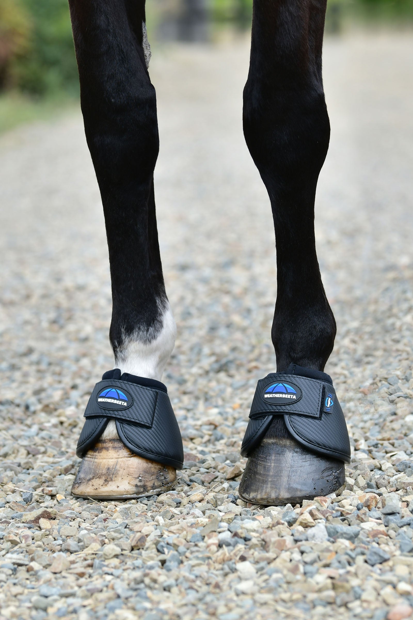 Weatherbeeta Tough-Tec Anatomical Bell Boots Leg Protection & Hoof Protection for Horses