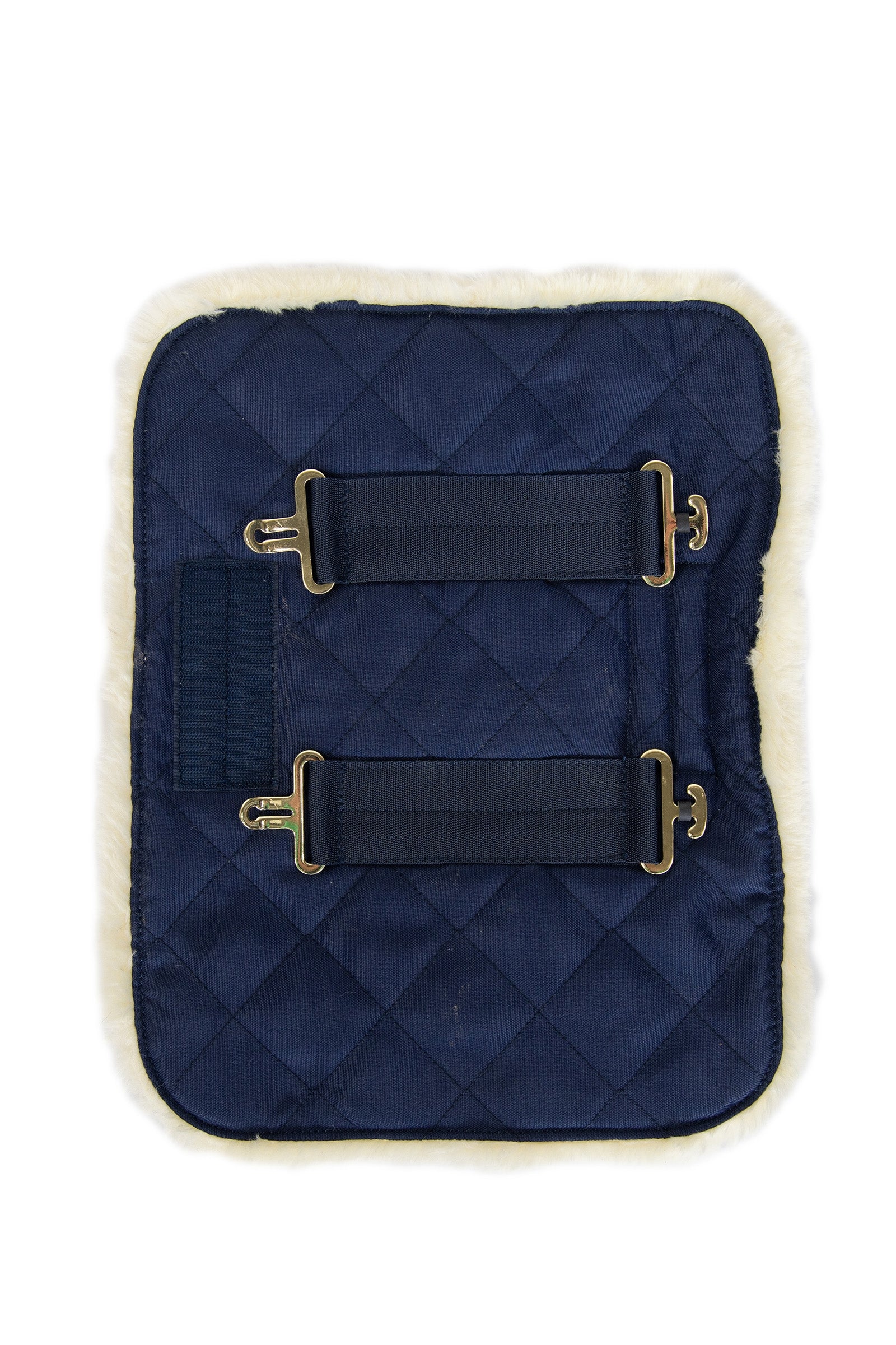 Kentucky Horsewear Quilted Chest Expander with Sheepskin 2 Buckles Horse Rugs