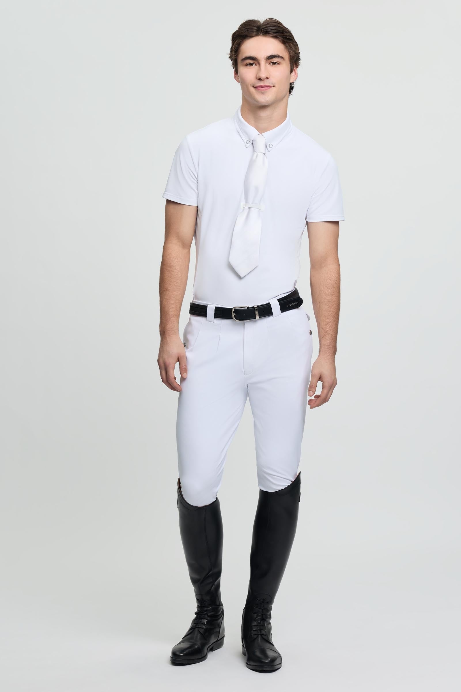 LeMieux Men's Short Sleeve Competition Shirt Mens Riding Clothing