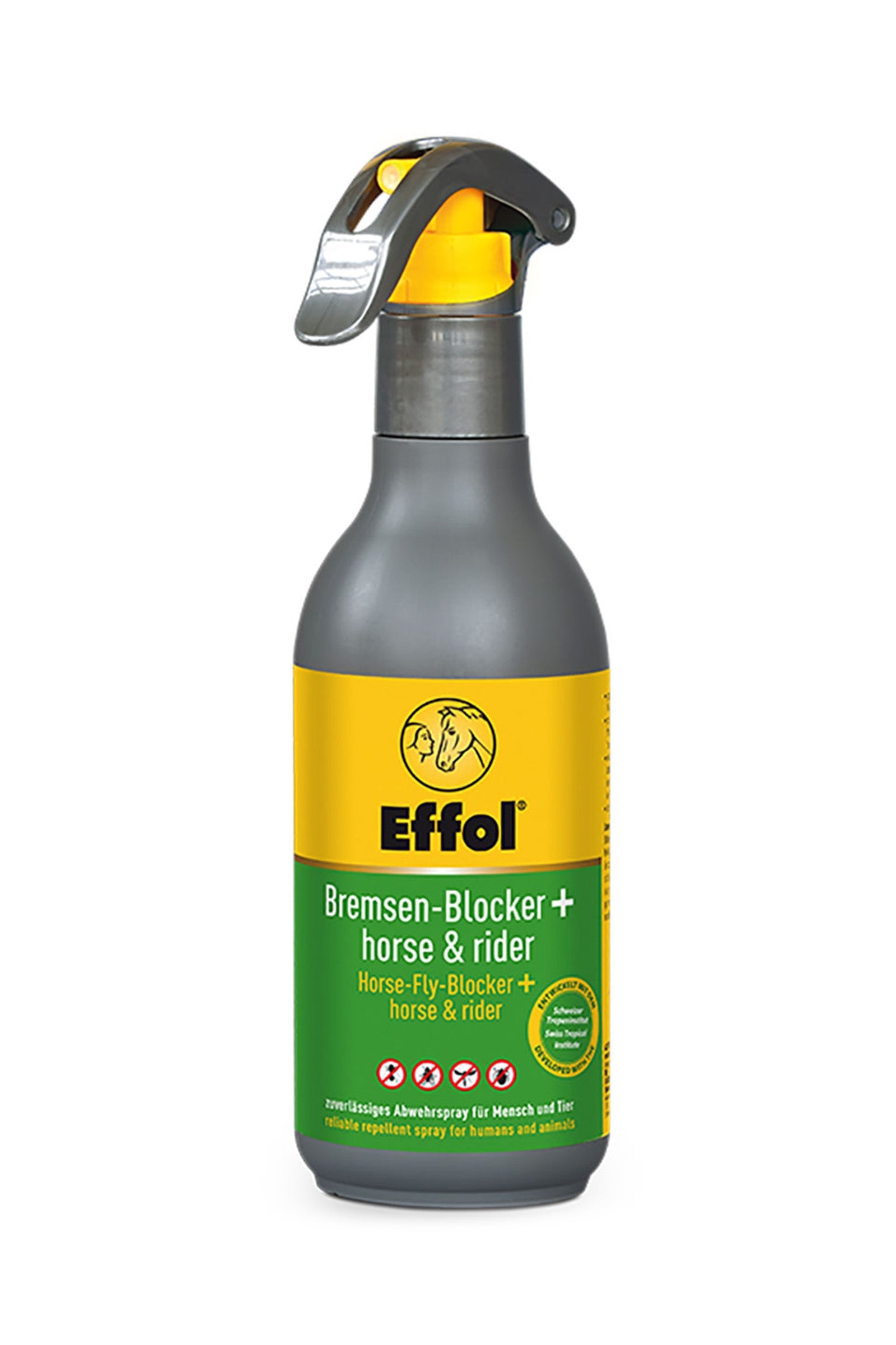 Effol Horsefly Blocker + Horse & Rider, 250 ml Antifly Protection for Horses