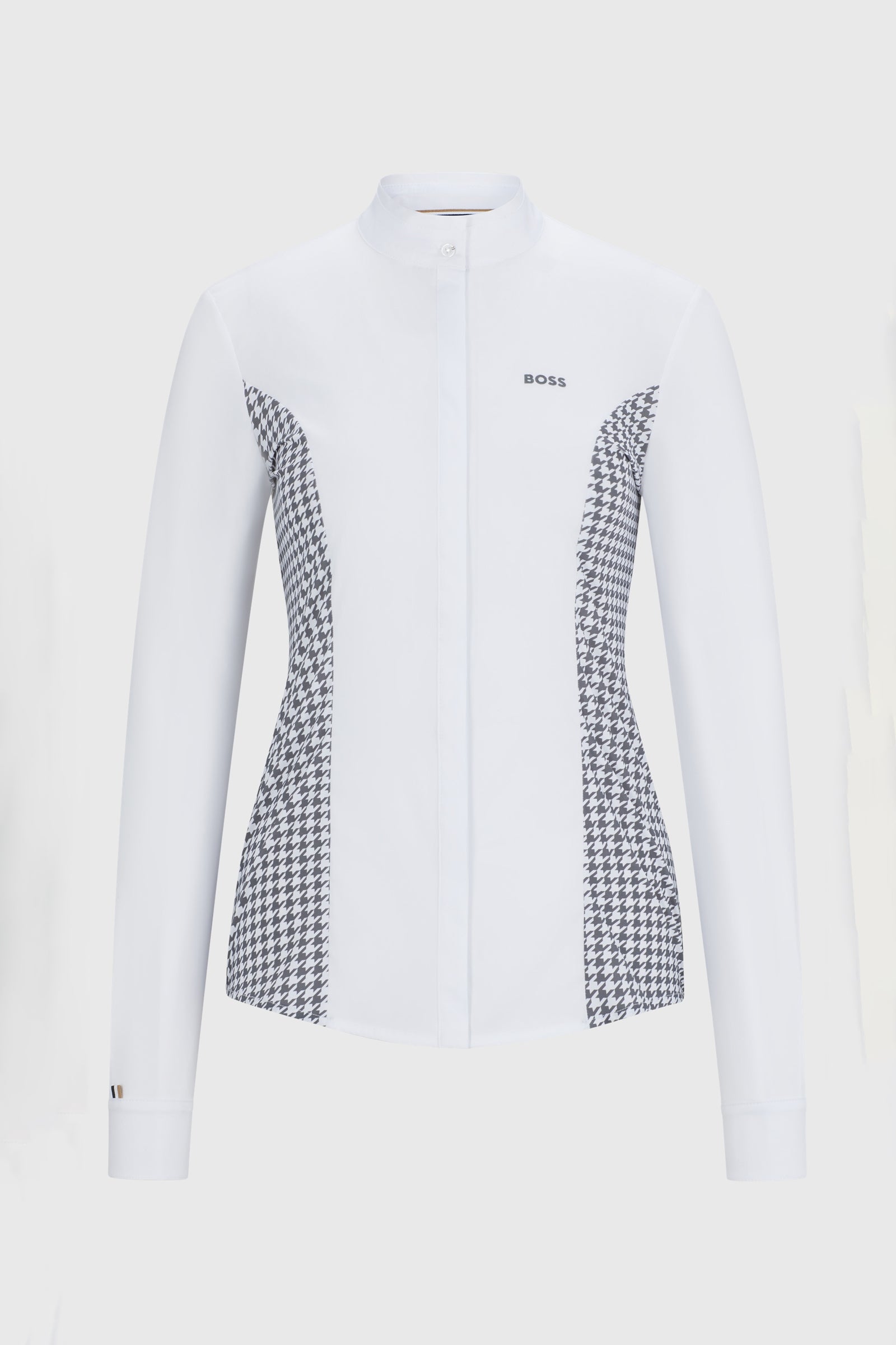 Boss Emma Show Blouse Houndstooth Women’s Riding Clothing