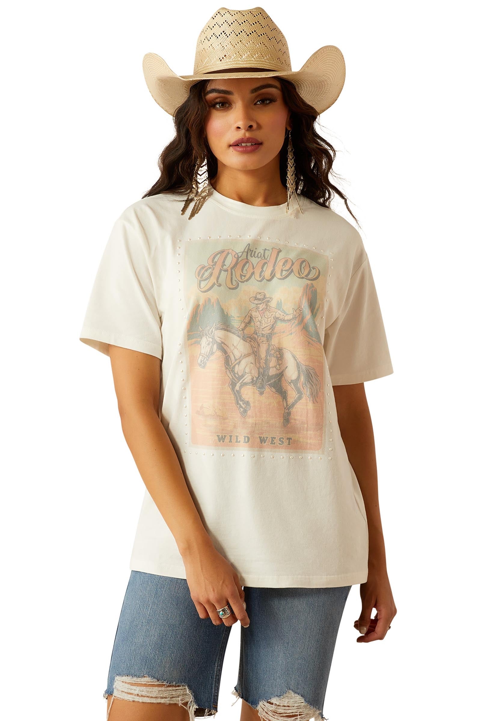 Ariat Rodeo dam T-shirt Damridkläder