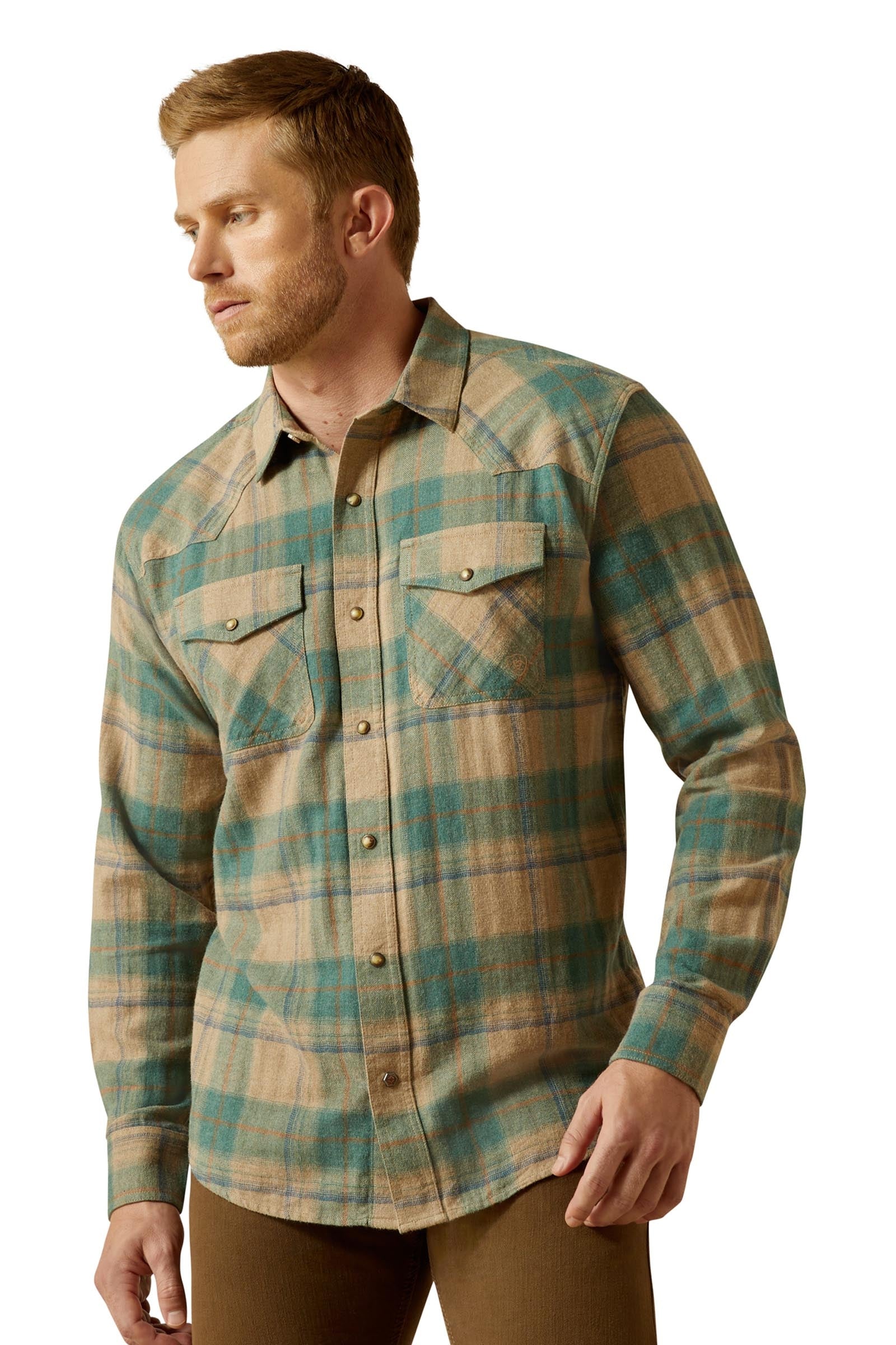 Ariat Huxlee Retro Fit Men's Shirt Mens Riding Clothing
