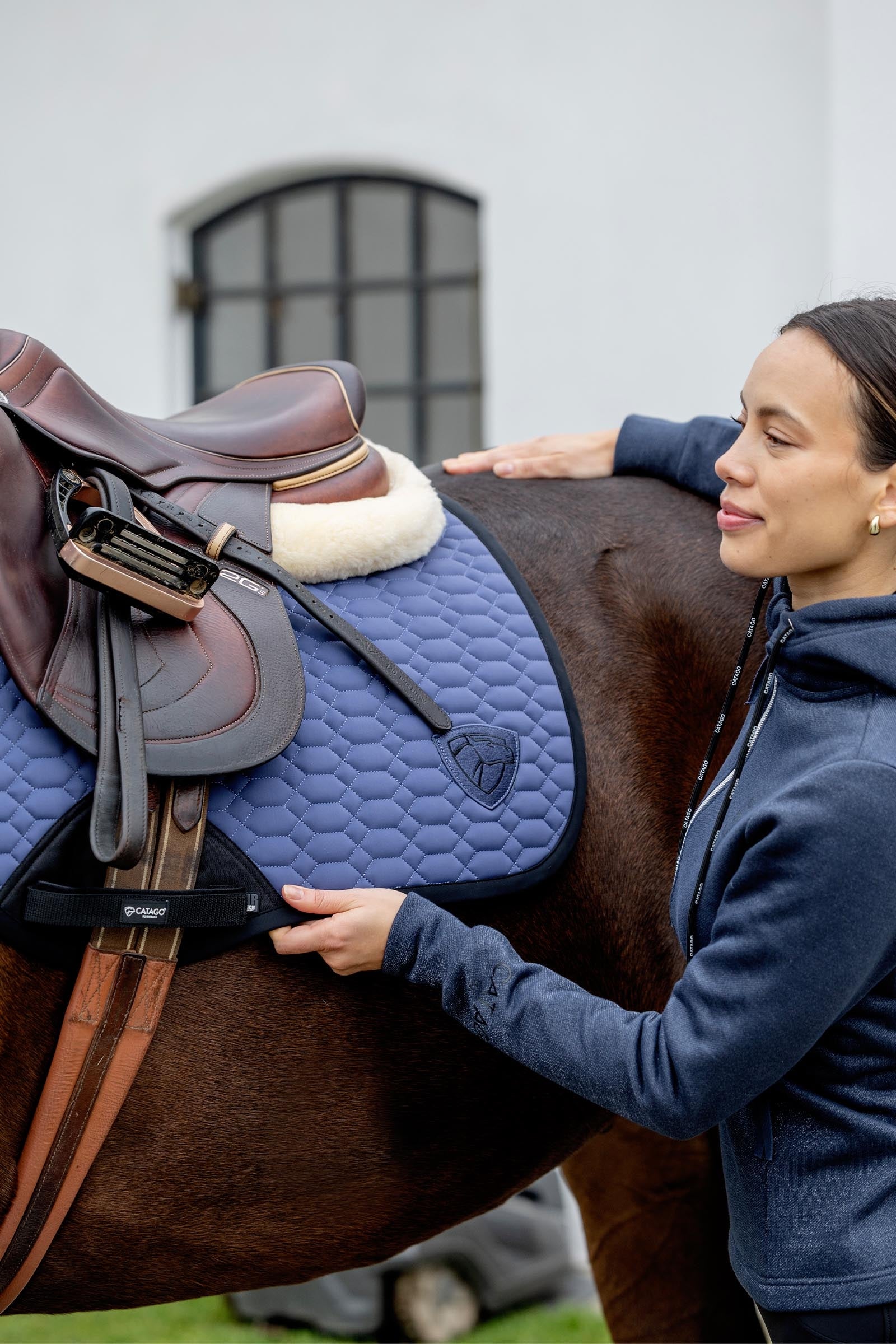 Catago FIR-Tech Grand Jump Saddle Pad Saddle Pads