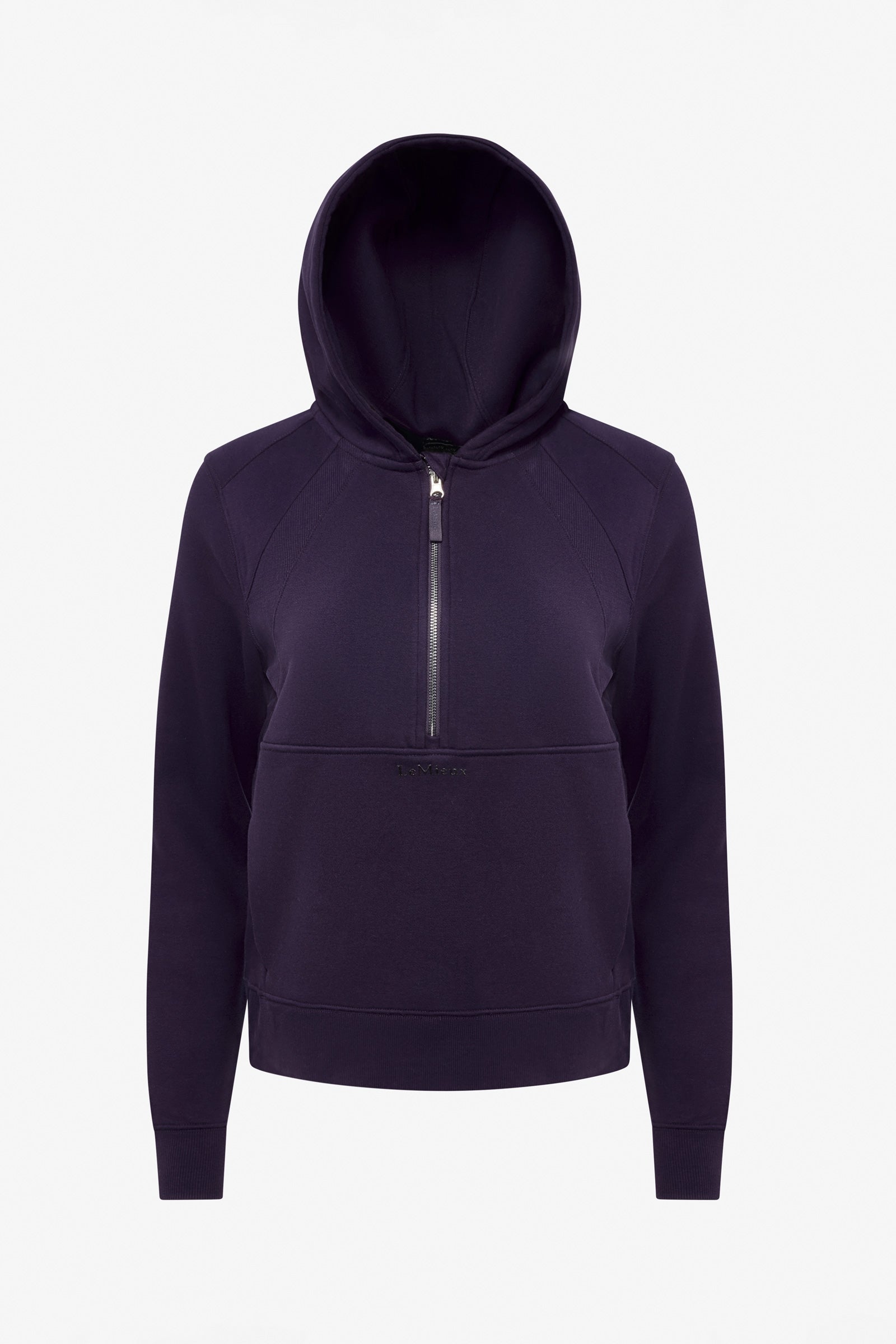 LeMieux Henrietta damhoodie med halv dragkedja Damridkläder