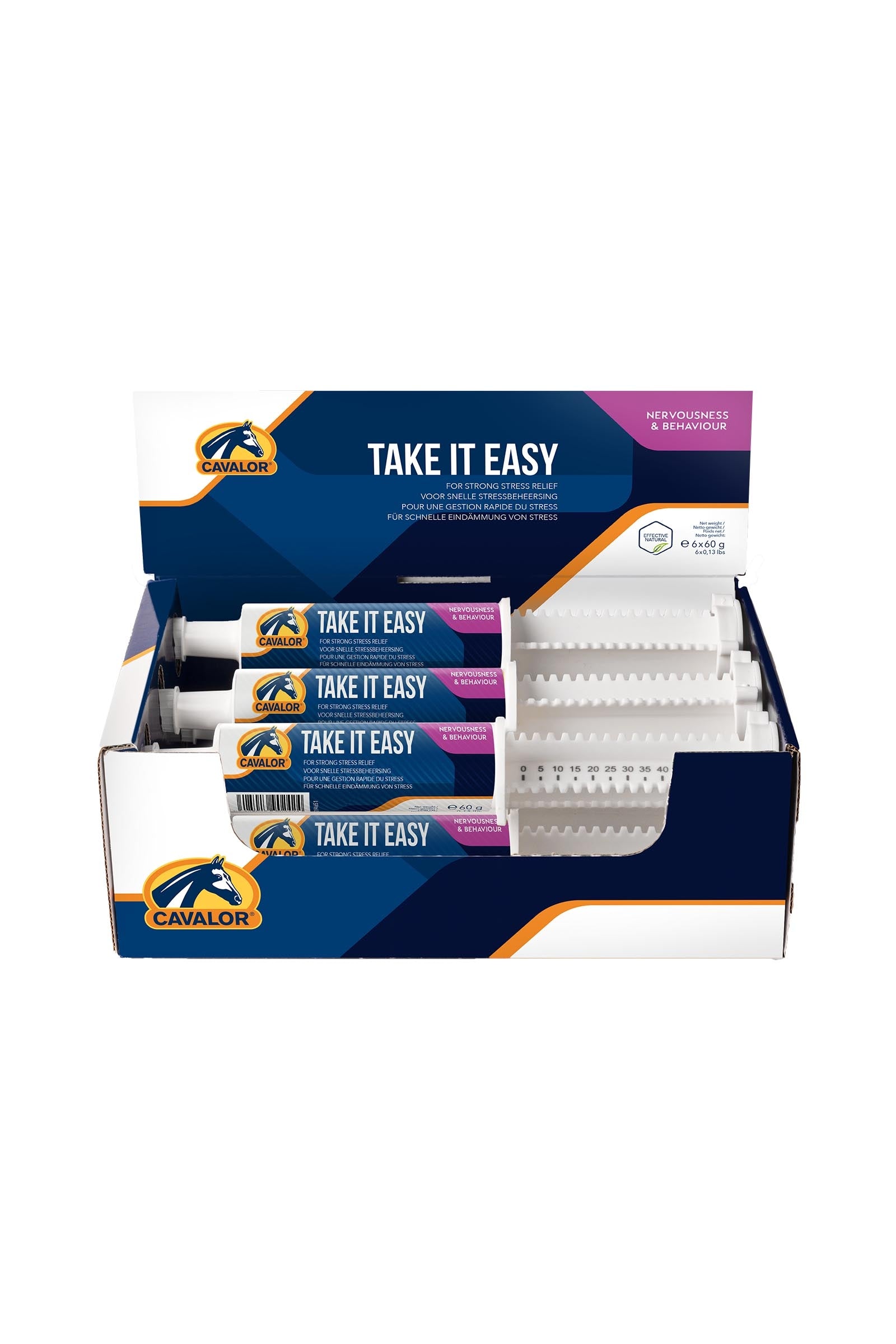 Cavalor Take It Easy, avslappning, (6 x 60 g) Horse Feed & Nutrition