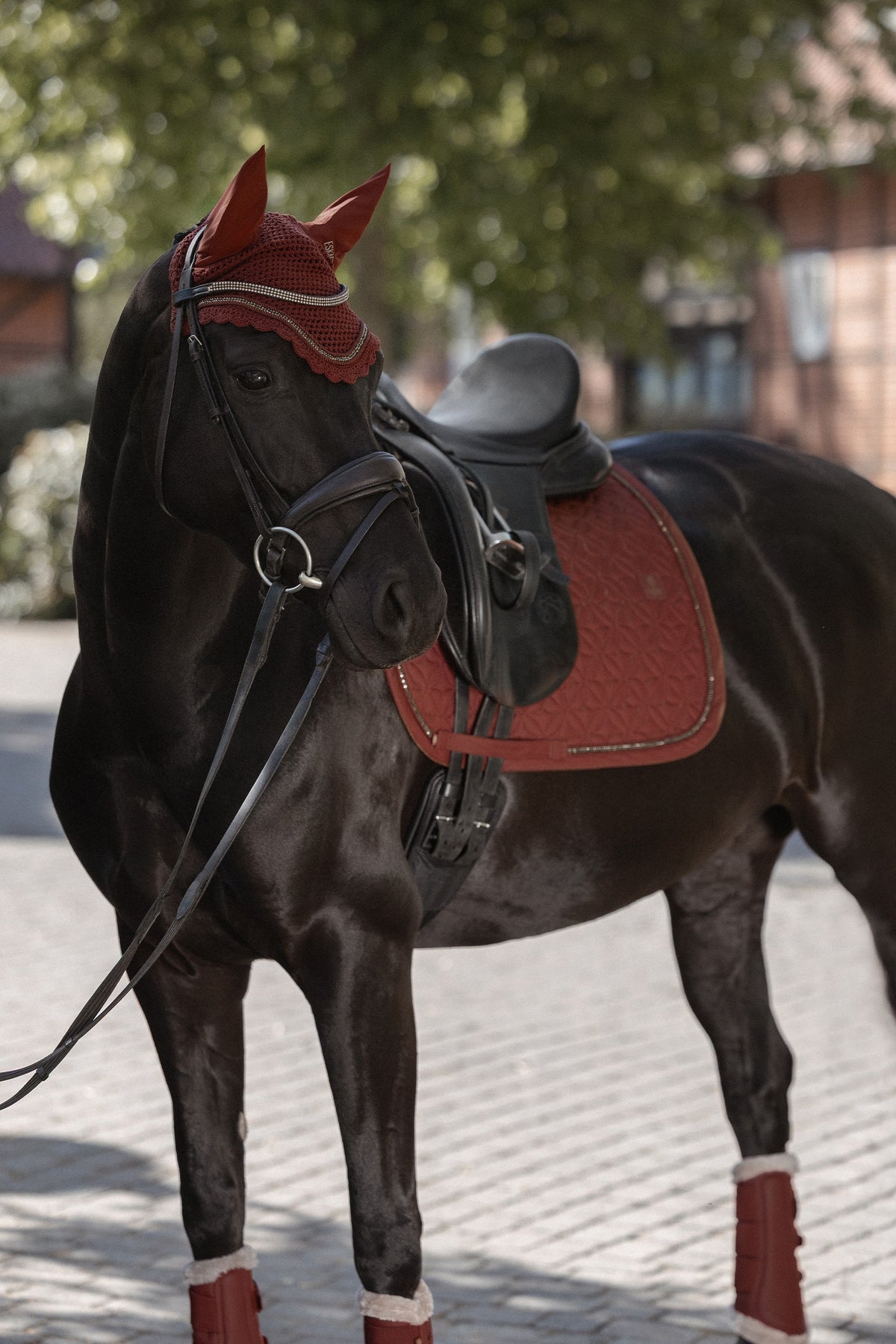 Eskadron Heritage 26/27 Crsytal Fly Hood Saddle Pads