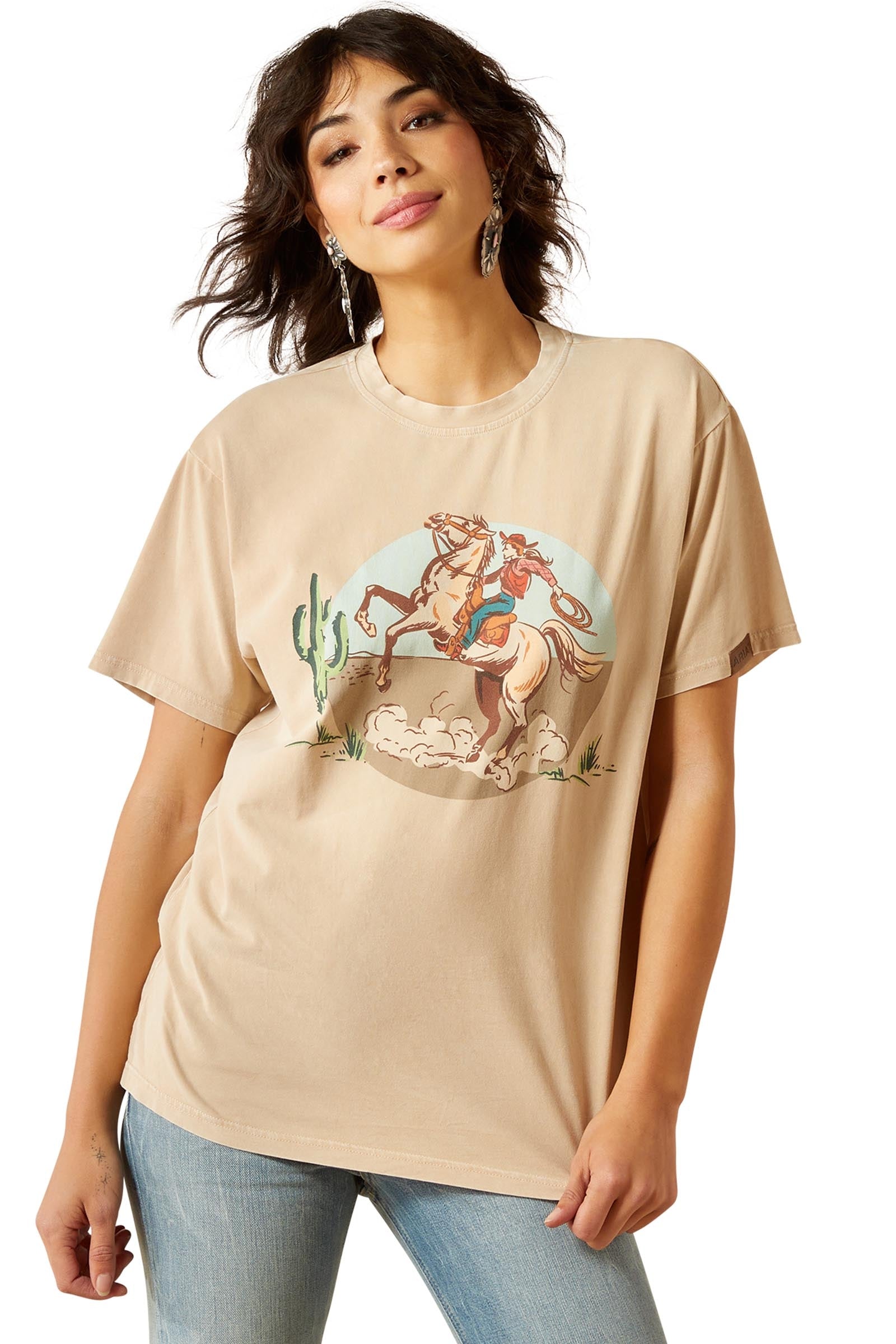 Ariat Ride On dam t-shirt Damridkläder