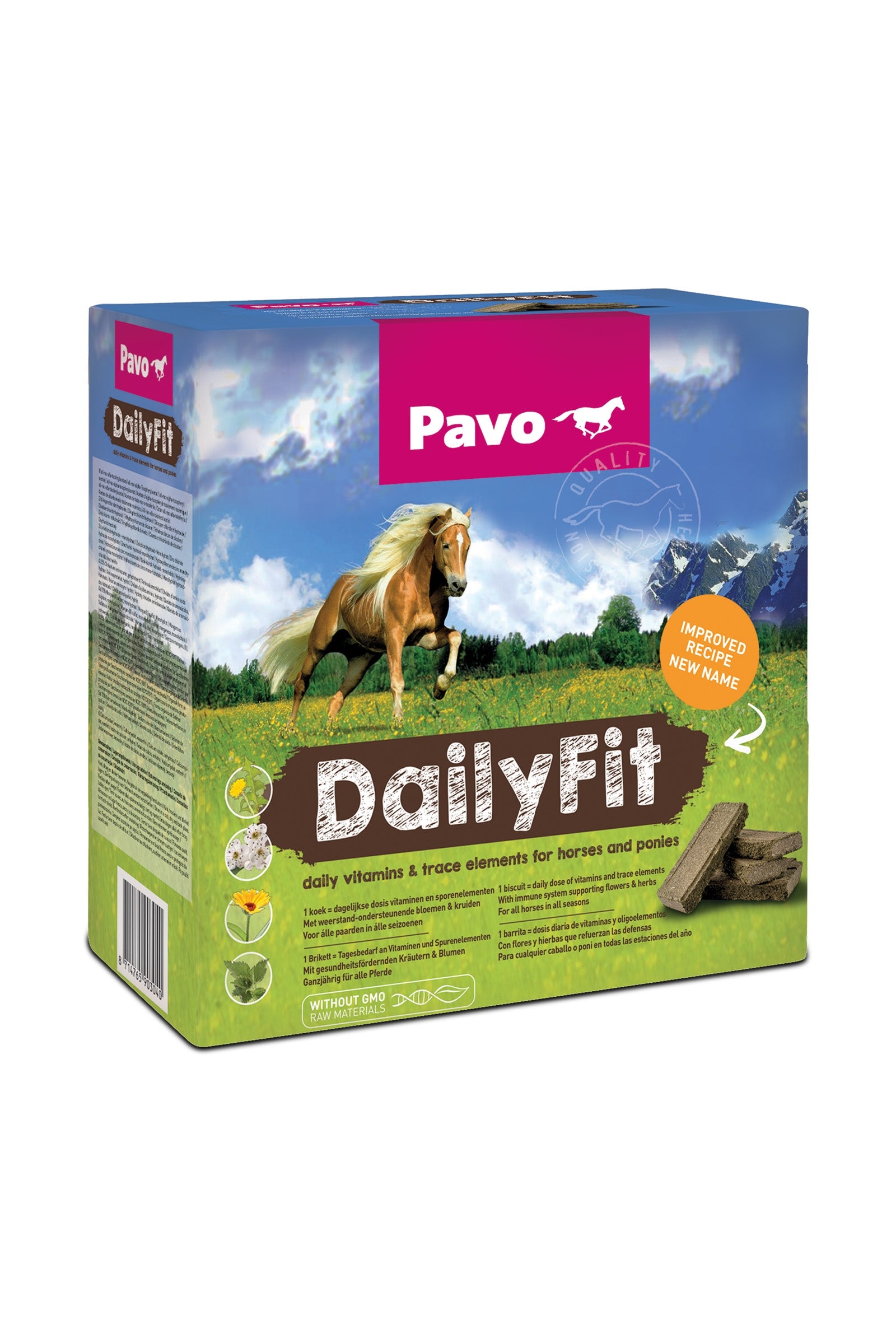 Pavo DailyFit XL, Mineralfoder, 13 kg Horse Feed & Nutrition