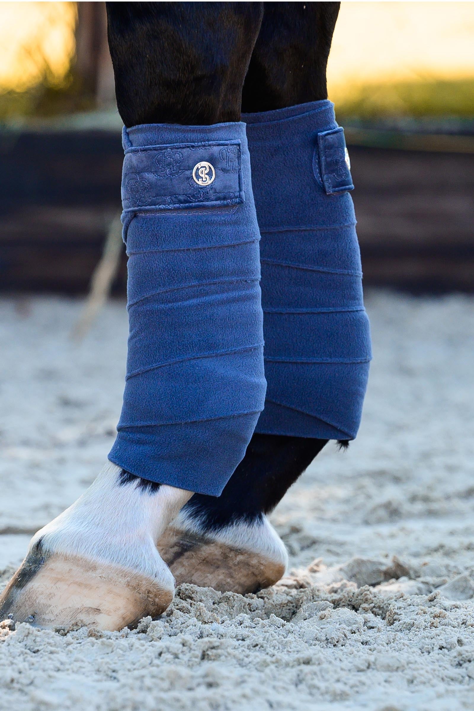 PS of Sweden Polos Velvet Monogram Leg Protection & Hoof Protection for Horses