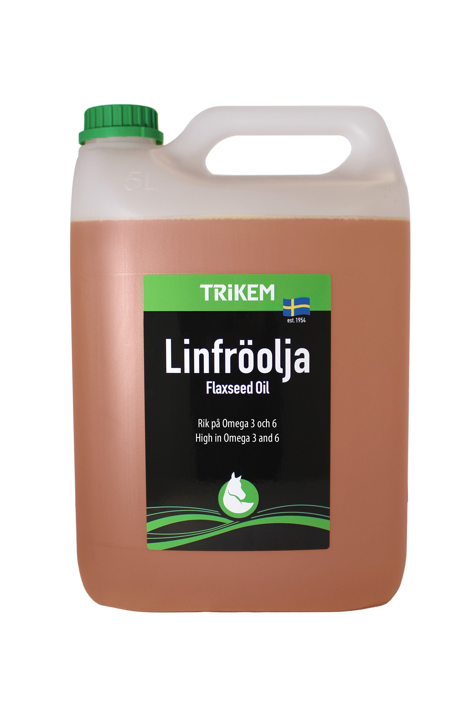 Trikem Flaxseed Oil, 5 Litre Horse Feed & Nutrition
