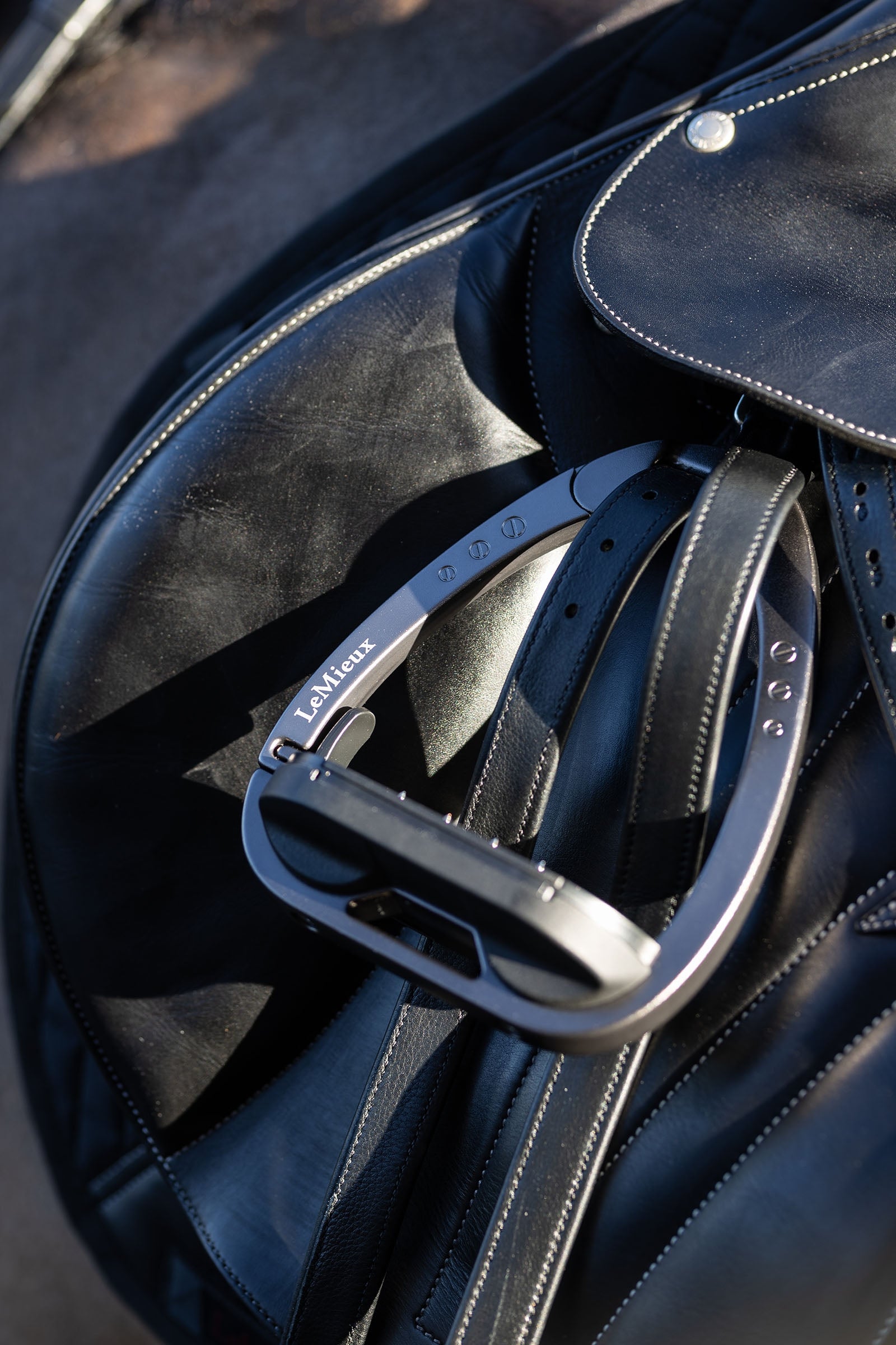 LeMieux Arika Stirrup Leather Saddles, Girths & Stirrups