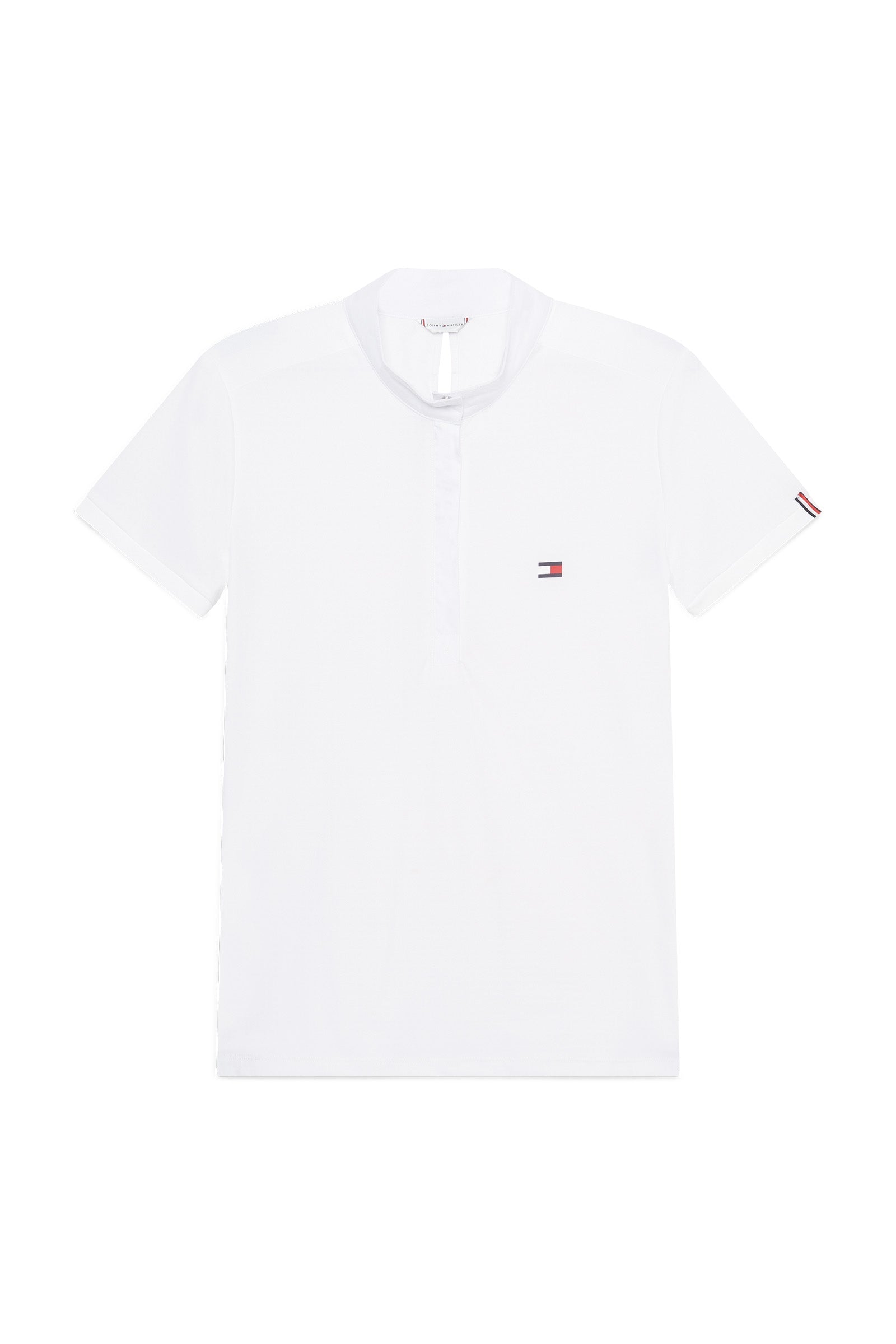 Tommy Hilfiger Equestrian Chelsea Kylig Kortärmad Polo Tröja med Logo Damridkläder