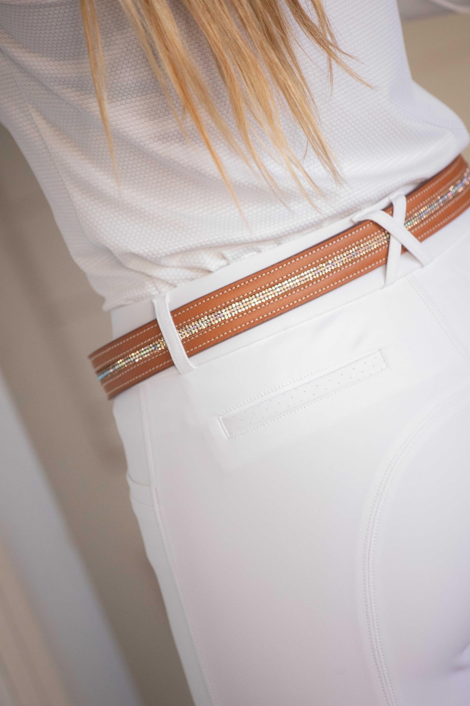 PENELOPE Signature Belt With Rhinestones Accessories