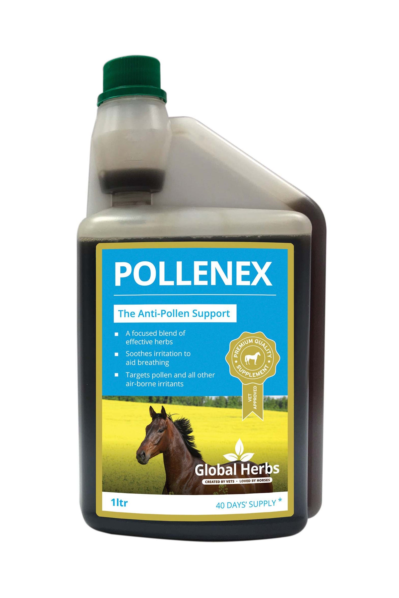 Global Herbs Pollene-X 1 l Horse Feed & Nutrition