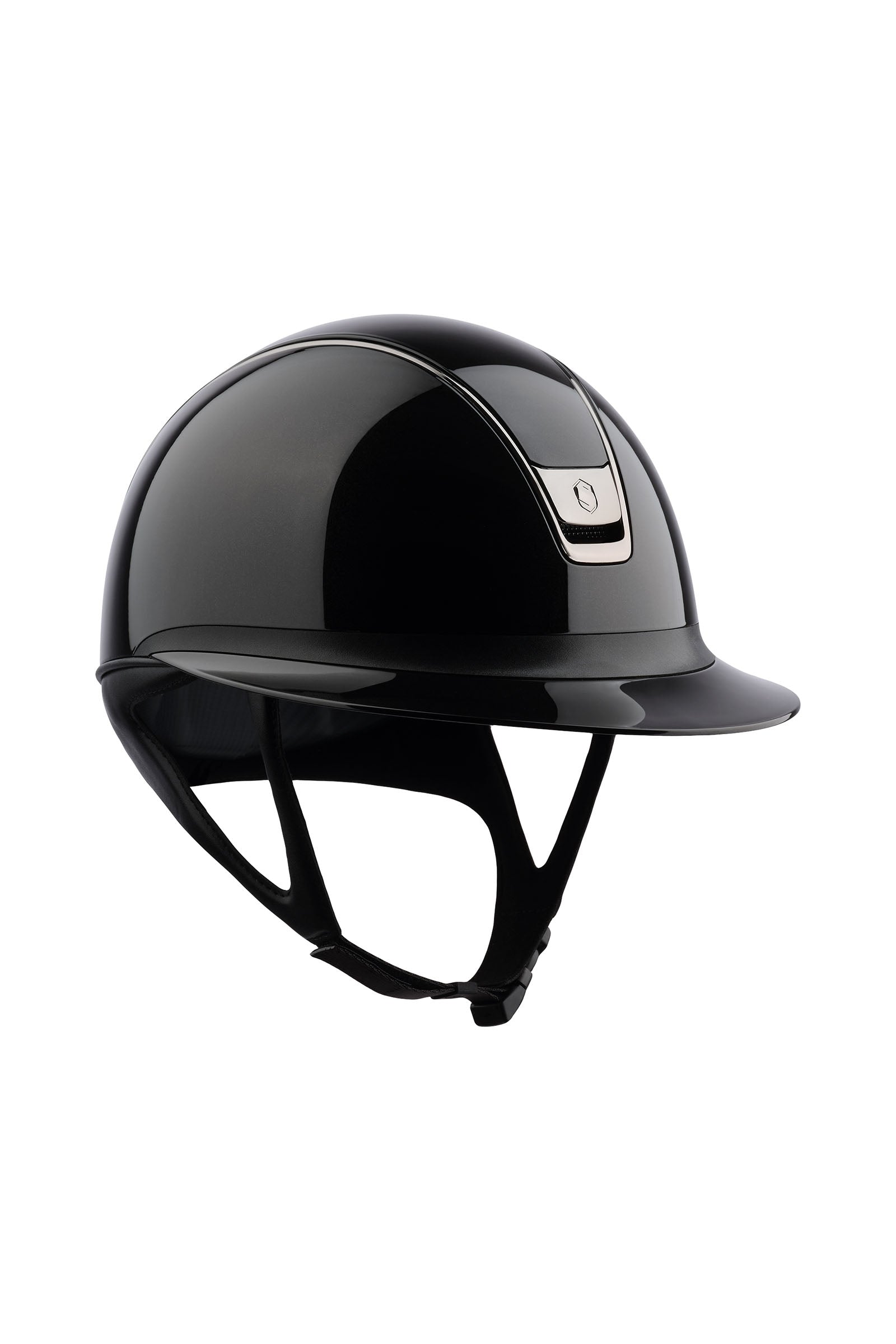 Samshield Miss Shield Glossy med Svart Chrome 2.0 Ridhjälmar & Säkerhetsvästar