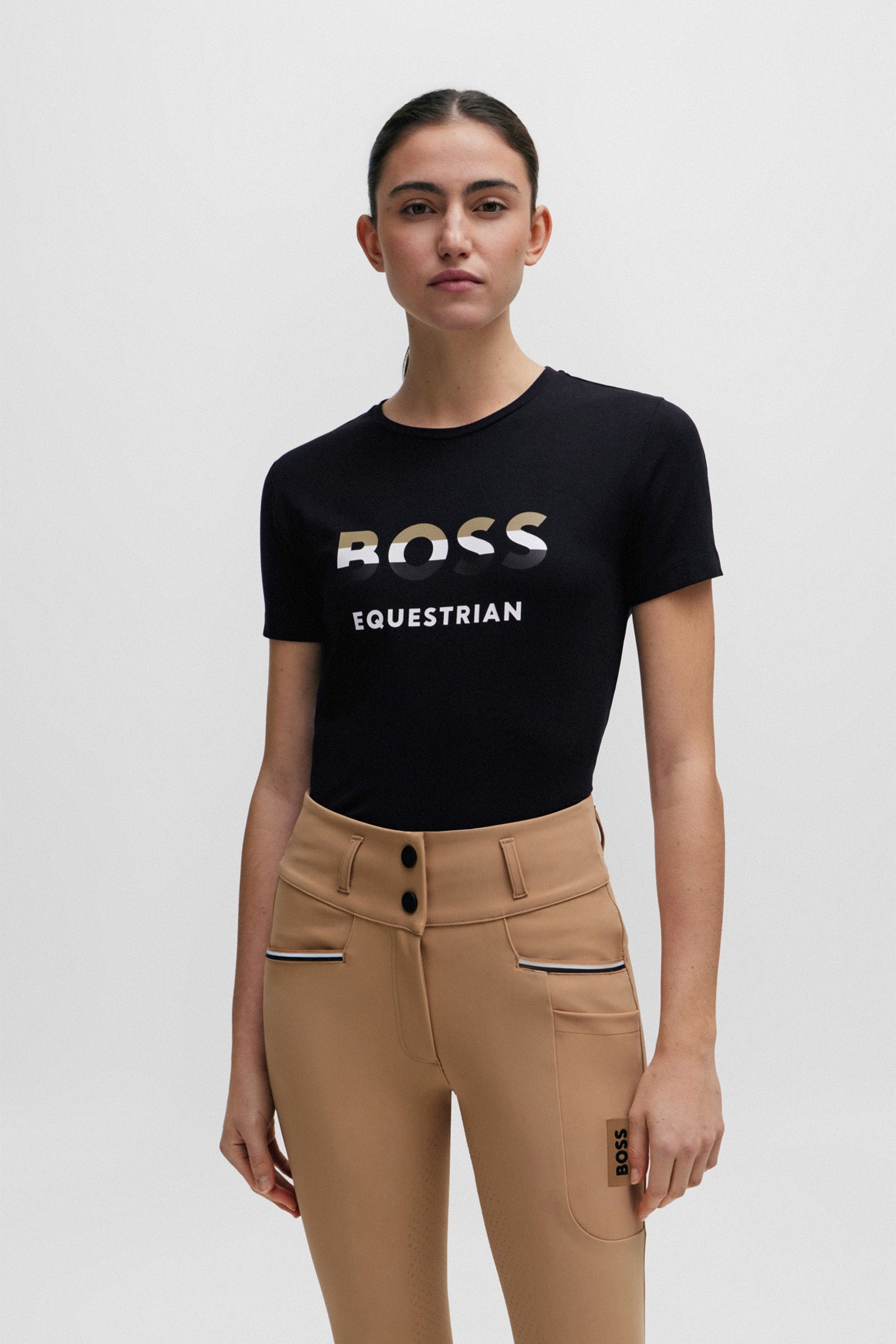 Boss Maya Logo T-Shirt Women’s Riding Clothing