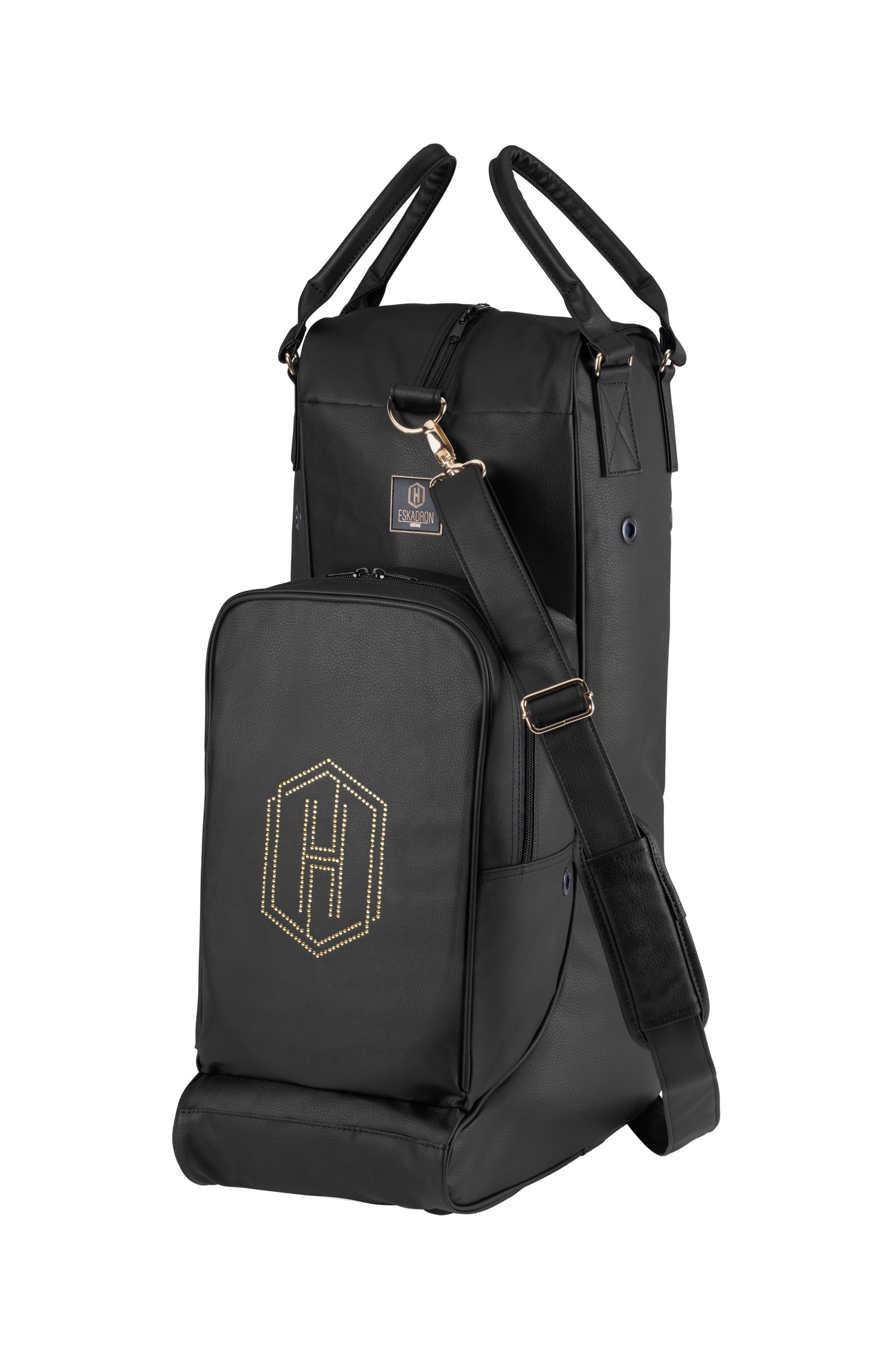 Eskadron Heritage AW24 Faux Leather Boot & Helmet Bag Accessories