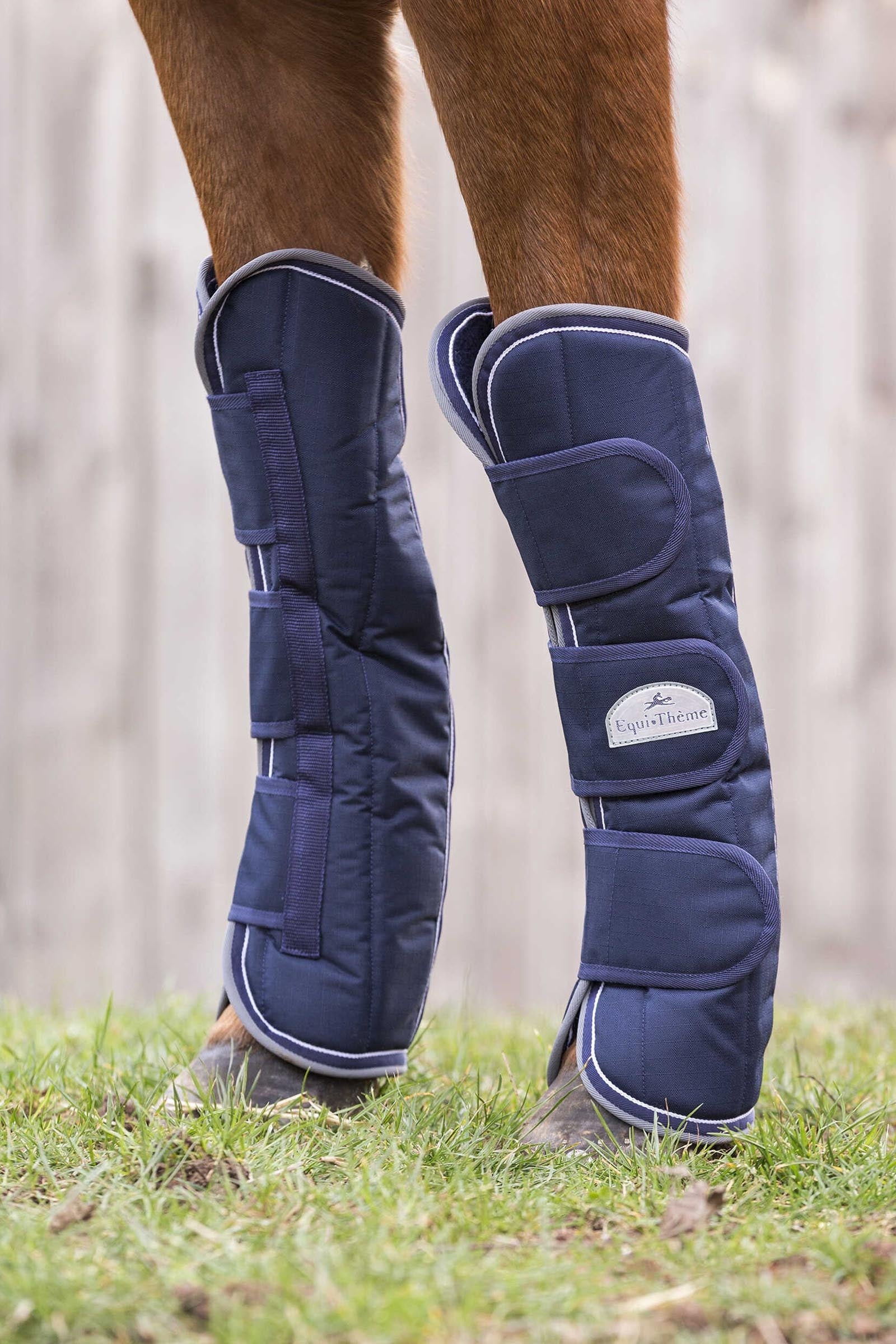 Equi Theme EQUITHÈME TYREX 600D Waterproof Transport Boots Leg & Hoof Protection
