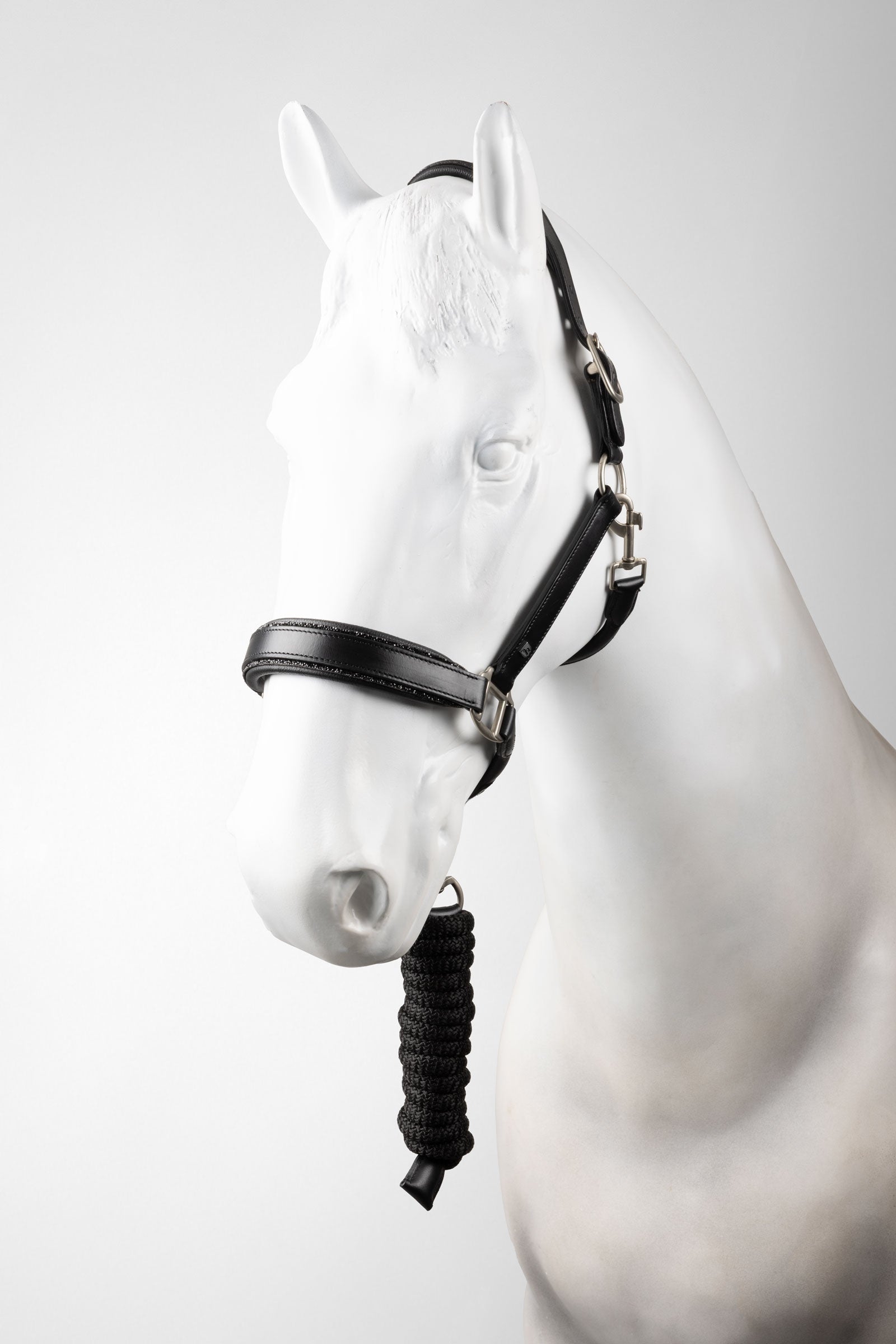 Horze Dynasty Lädergrimma & grimskaft set Grimma & grimskaft