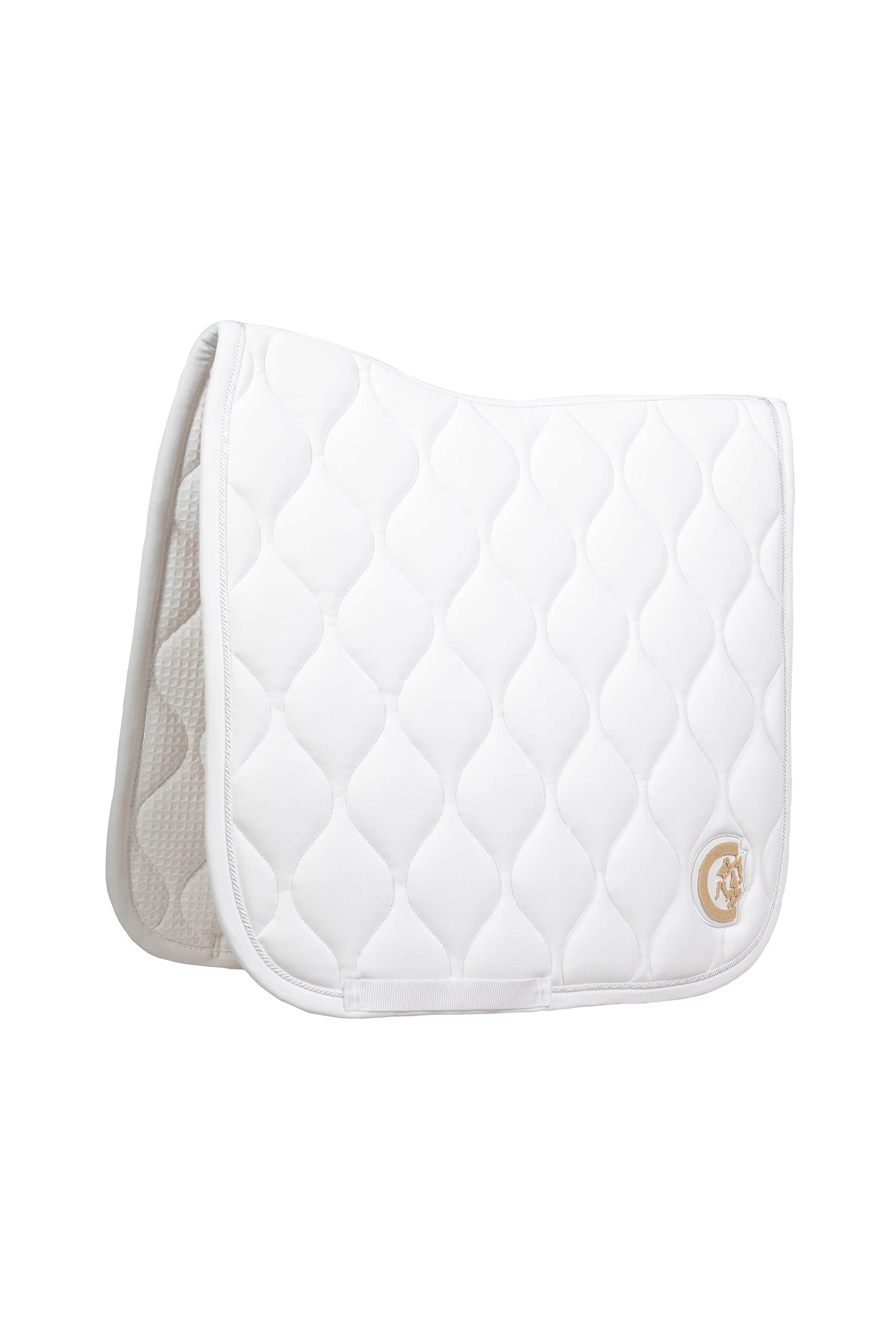 Kentucky Horsewear Saddle Pad Wave 3D Logo Dressage Saddle Pads