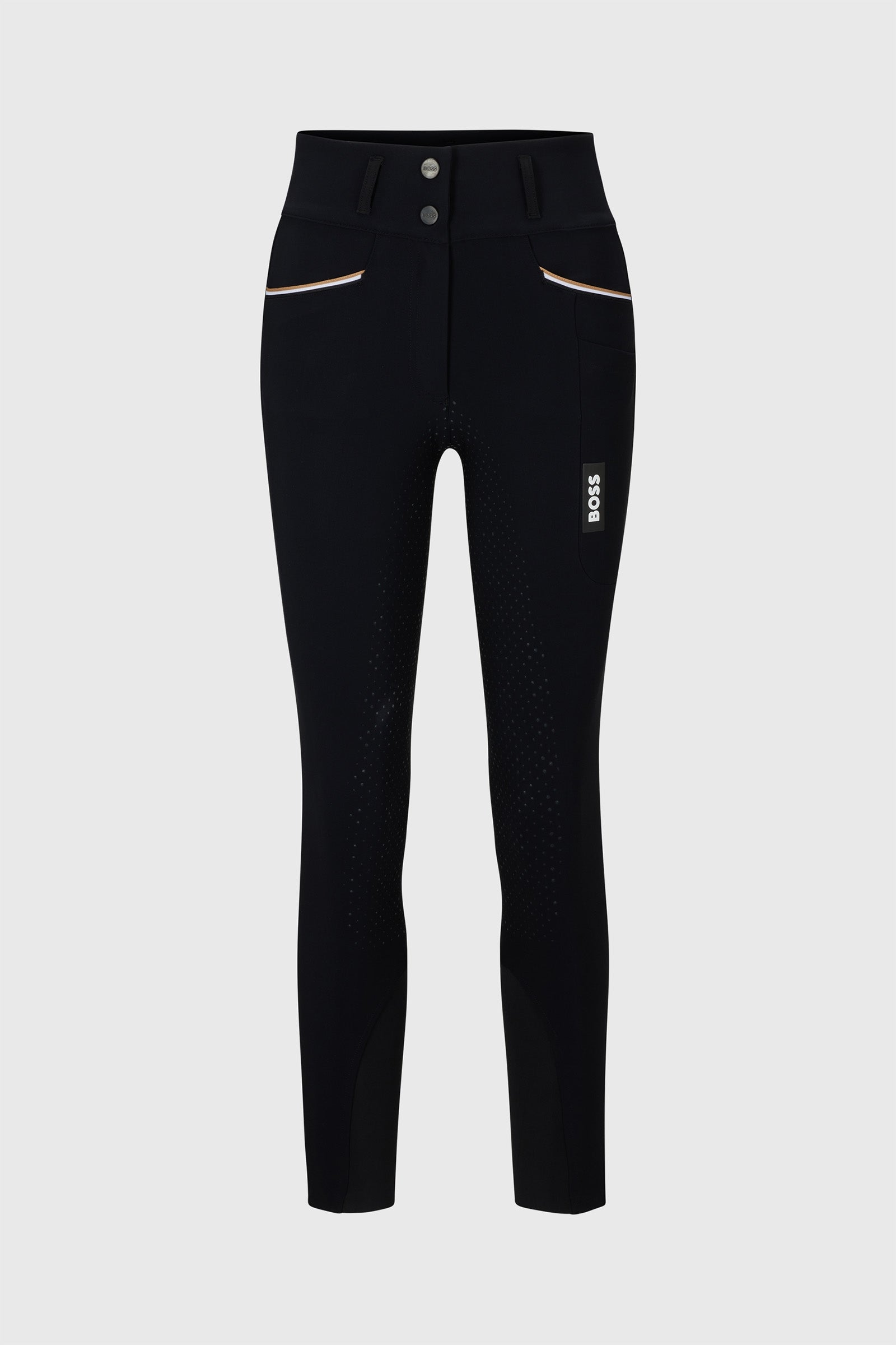 Boss Hailey Full Grip High Waist Sommarbyxor Womens Breeches