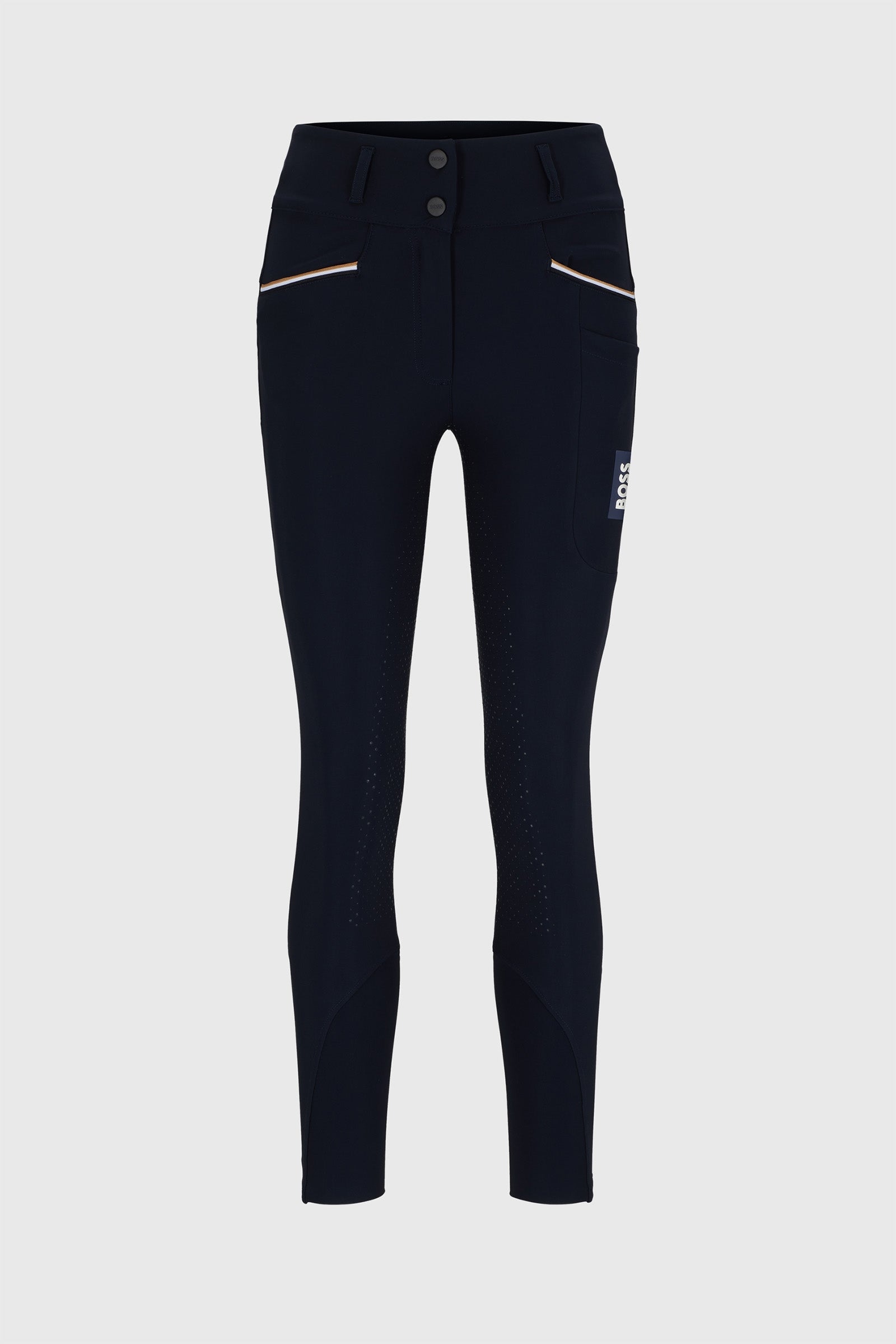 Boss Hailey Full Grip High Waist Sommarbyxor Womens Breeches