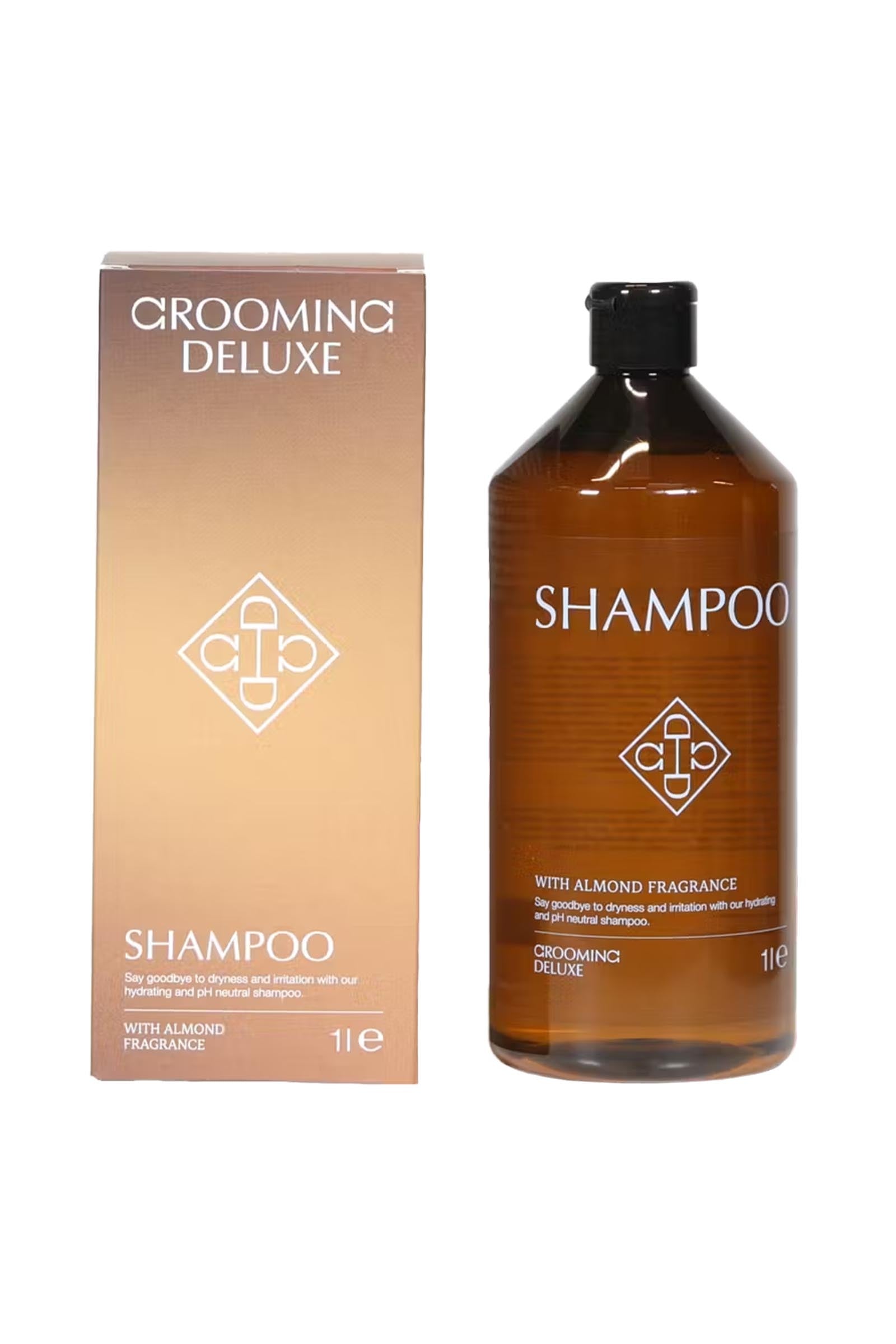 Grooming Deluxe Almond Gloss Shampoo, 1000 ml Horse Health Care