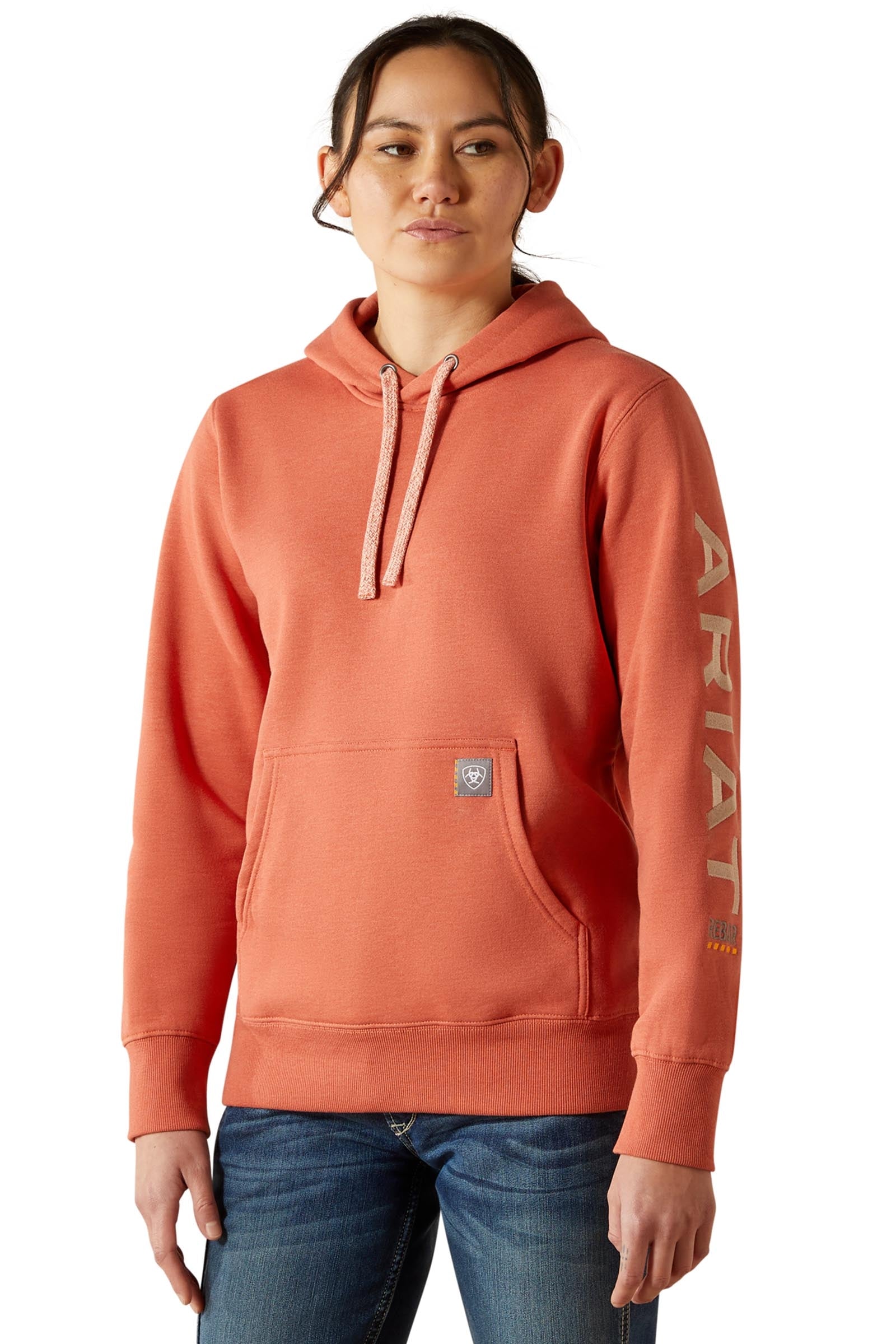 Ariat Rebar Graphic Hoodie, dam Damridkläder
